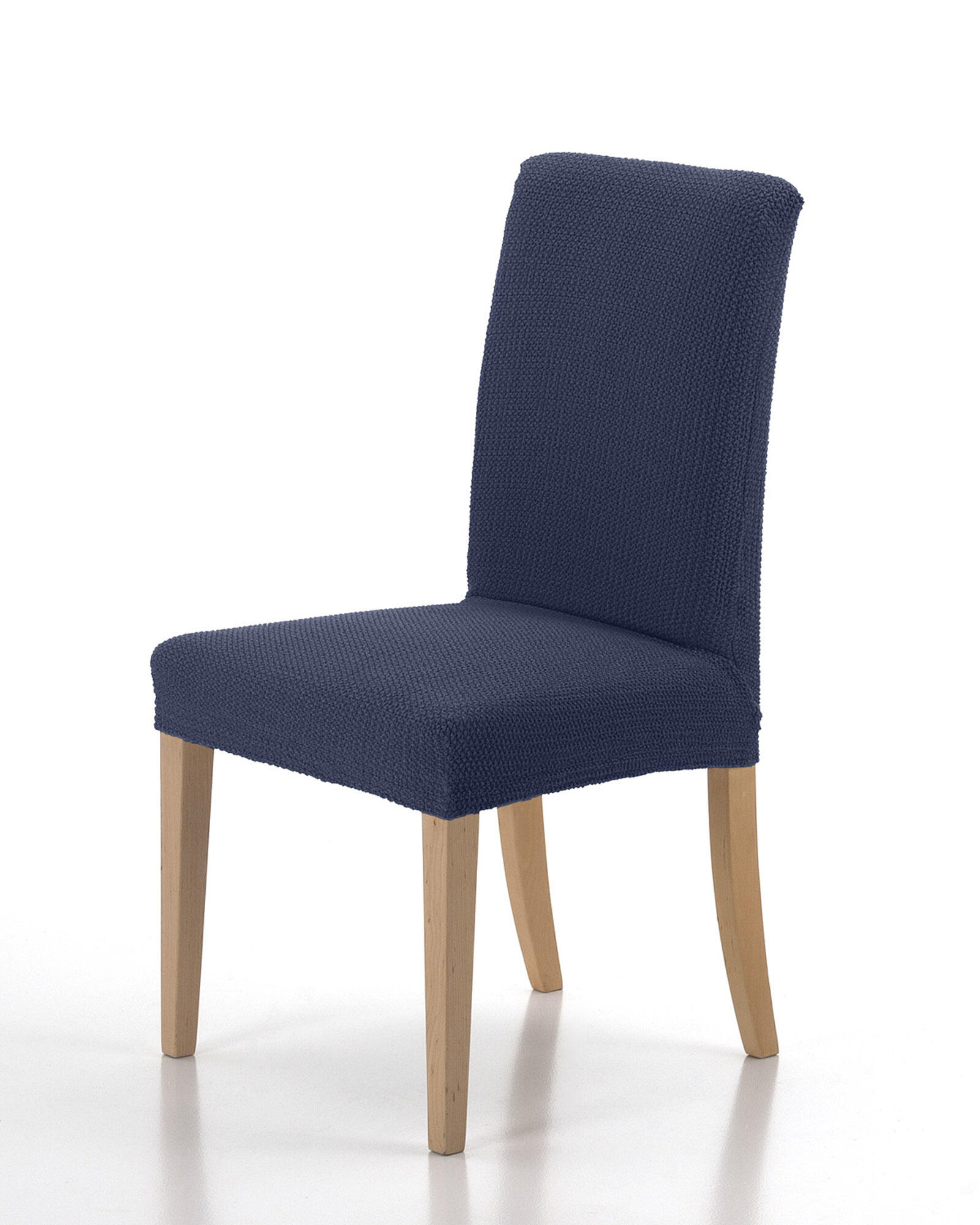 Funda elástica silla edir azul pack 2 resp. 50 cms