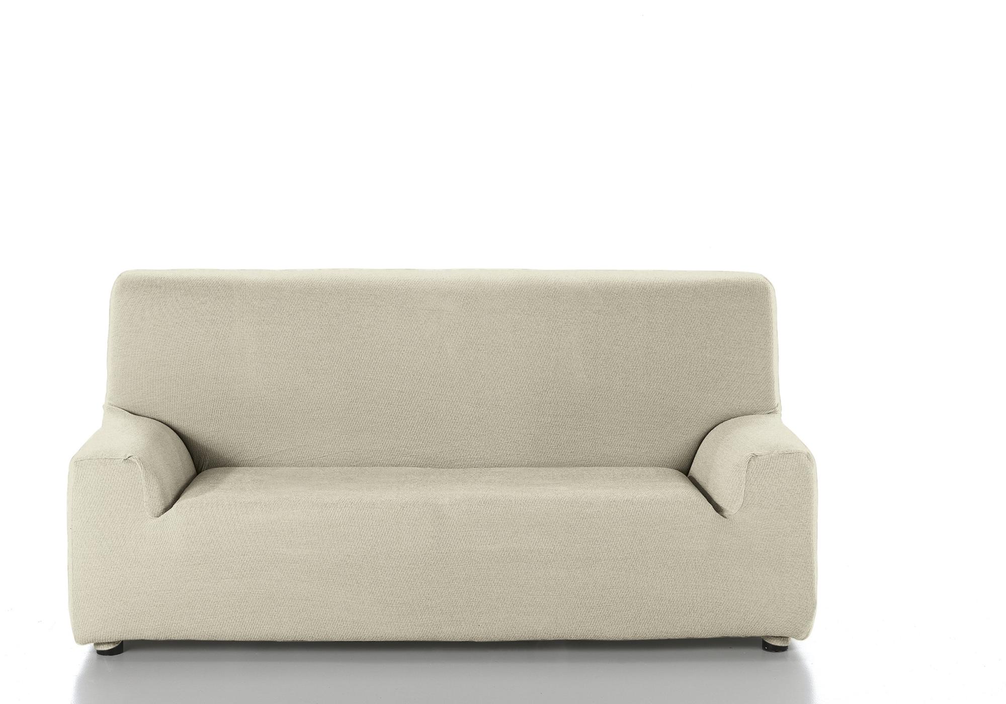 Funda sofá elástica Enzo natural 2 plazas | Leroy Merlin