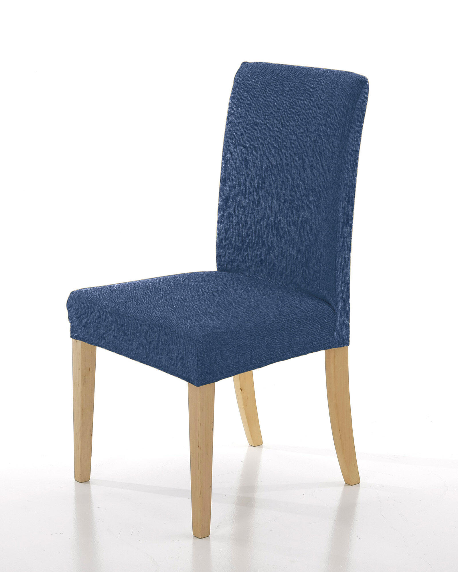 Funda elástica silla enzo azul pack 2 resp. 50 cms