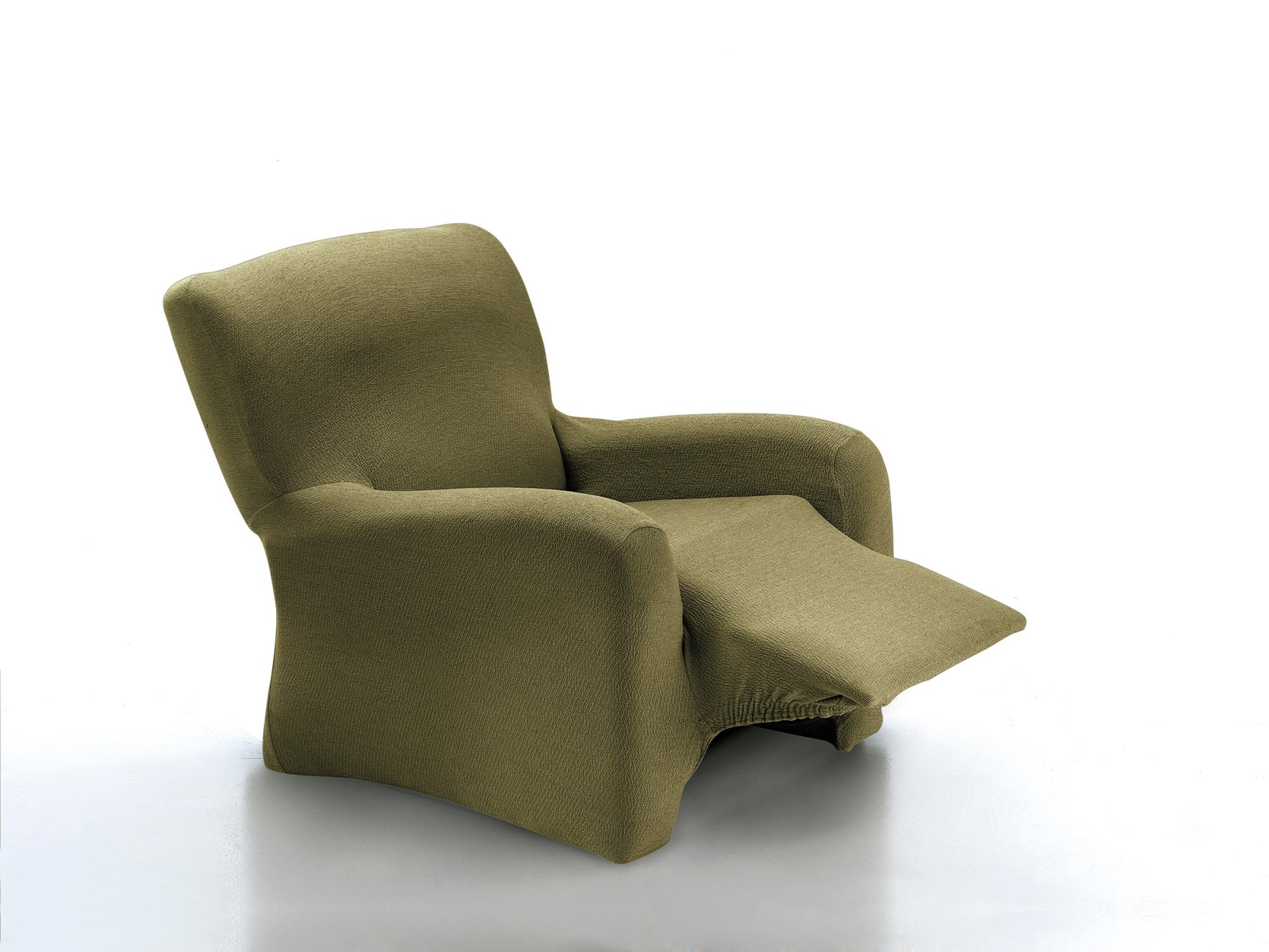 Funda elástica sillón relax enzo oliva 1 plaza patron