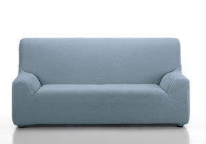 Funda sofá elástica Edir gris 3 plazas
