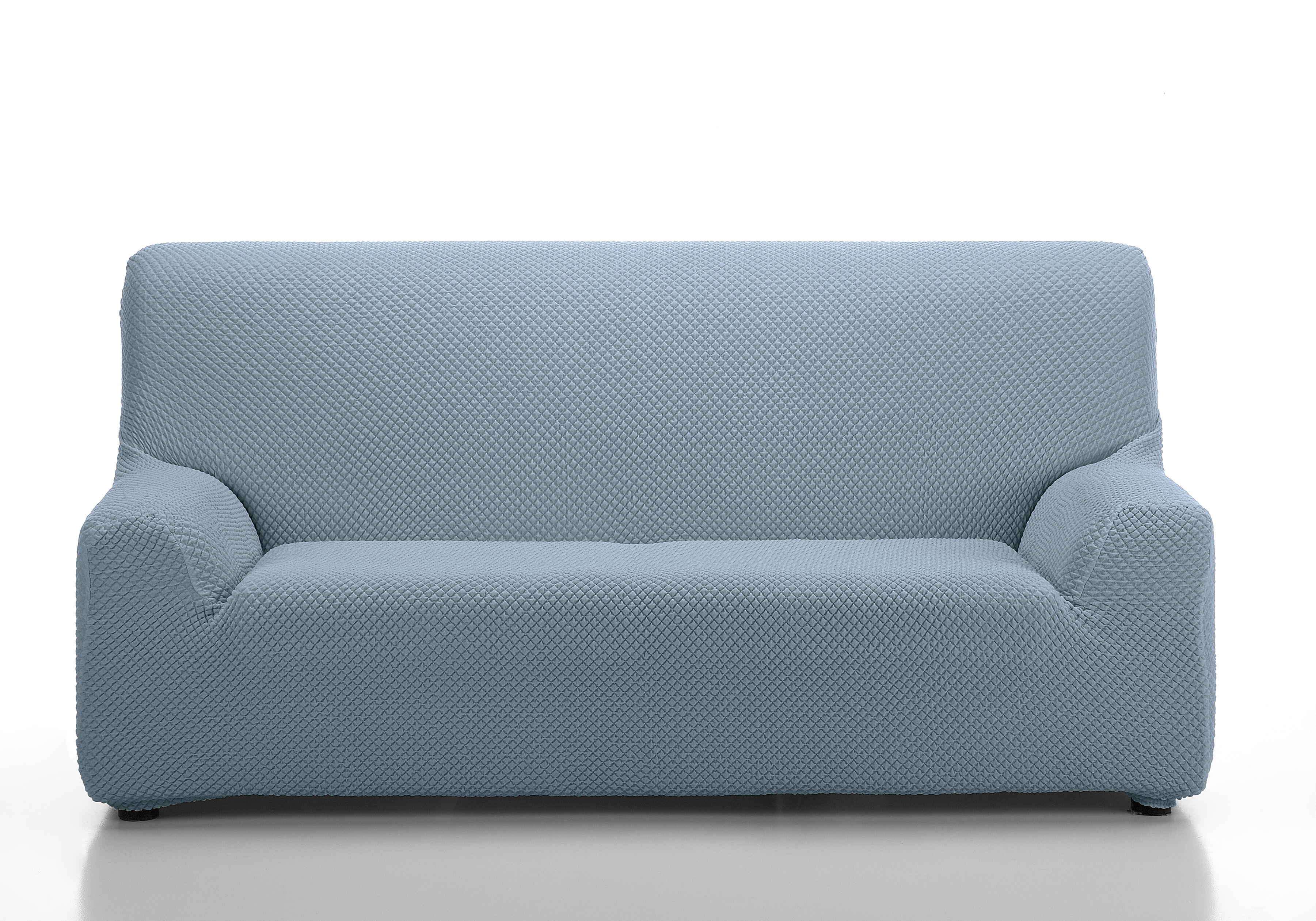 Funda sofá elástica erik azul 4 plazas