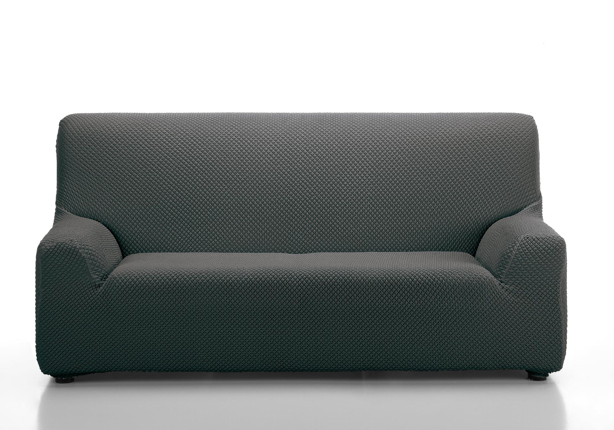 Funda sofá elástica erik gris 3 plazas