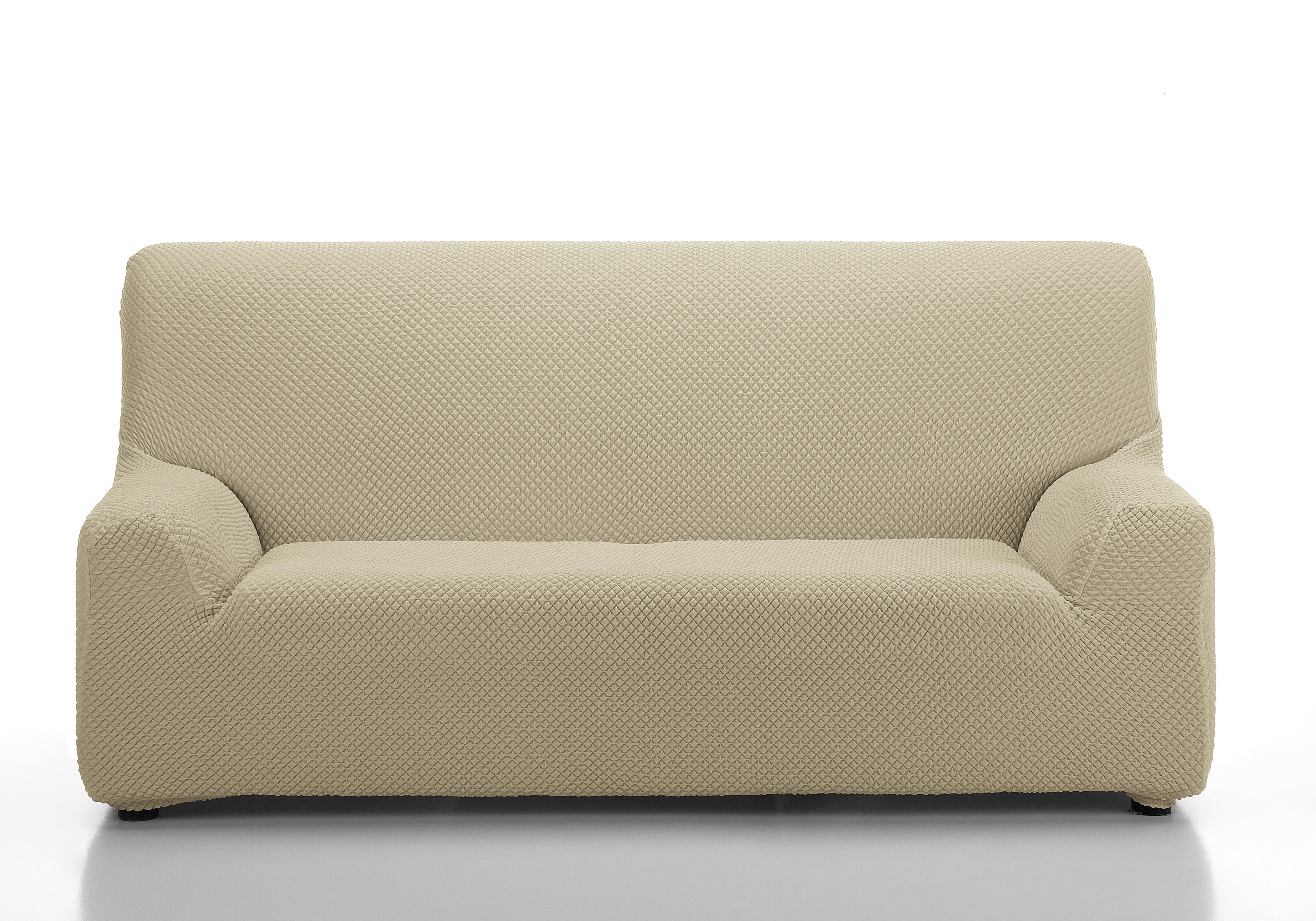 Funda sofá elástica Edir gris 4 plazas