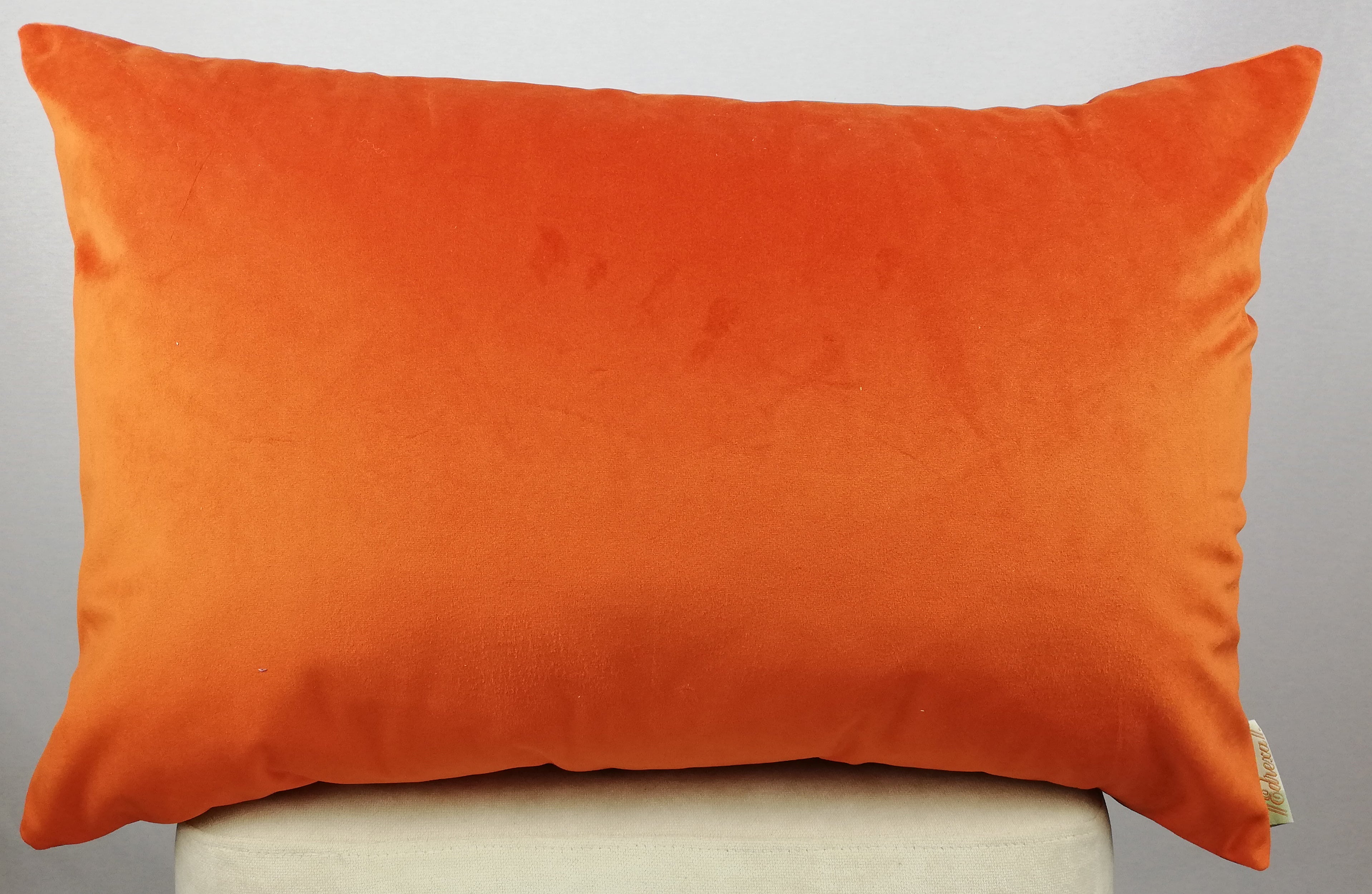 Cojín decorativo rivera poliéster naranja 40x60cm