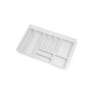Cubertero cajón extensible Bandeja cubiertos Organizador cubertería negro  4052025475123