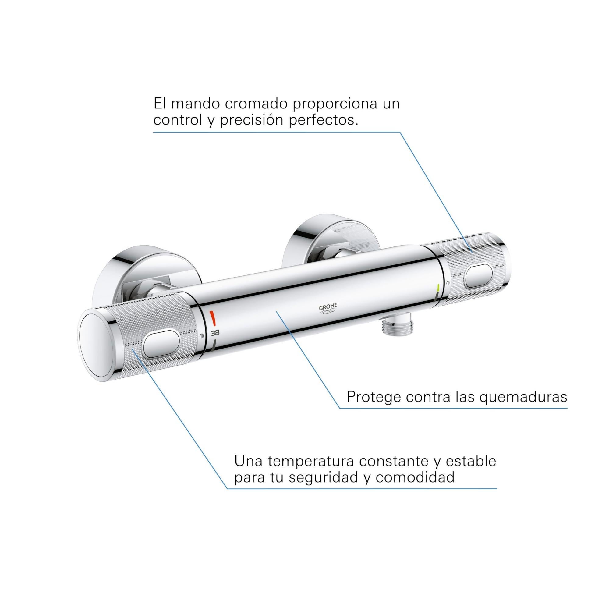 GRIFERIA PICO DE BANERA HANSGROHE TALIS S CROMO