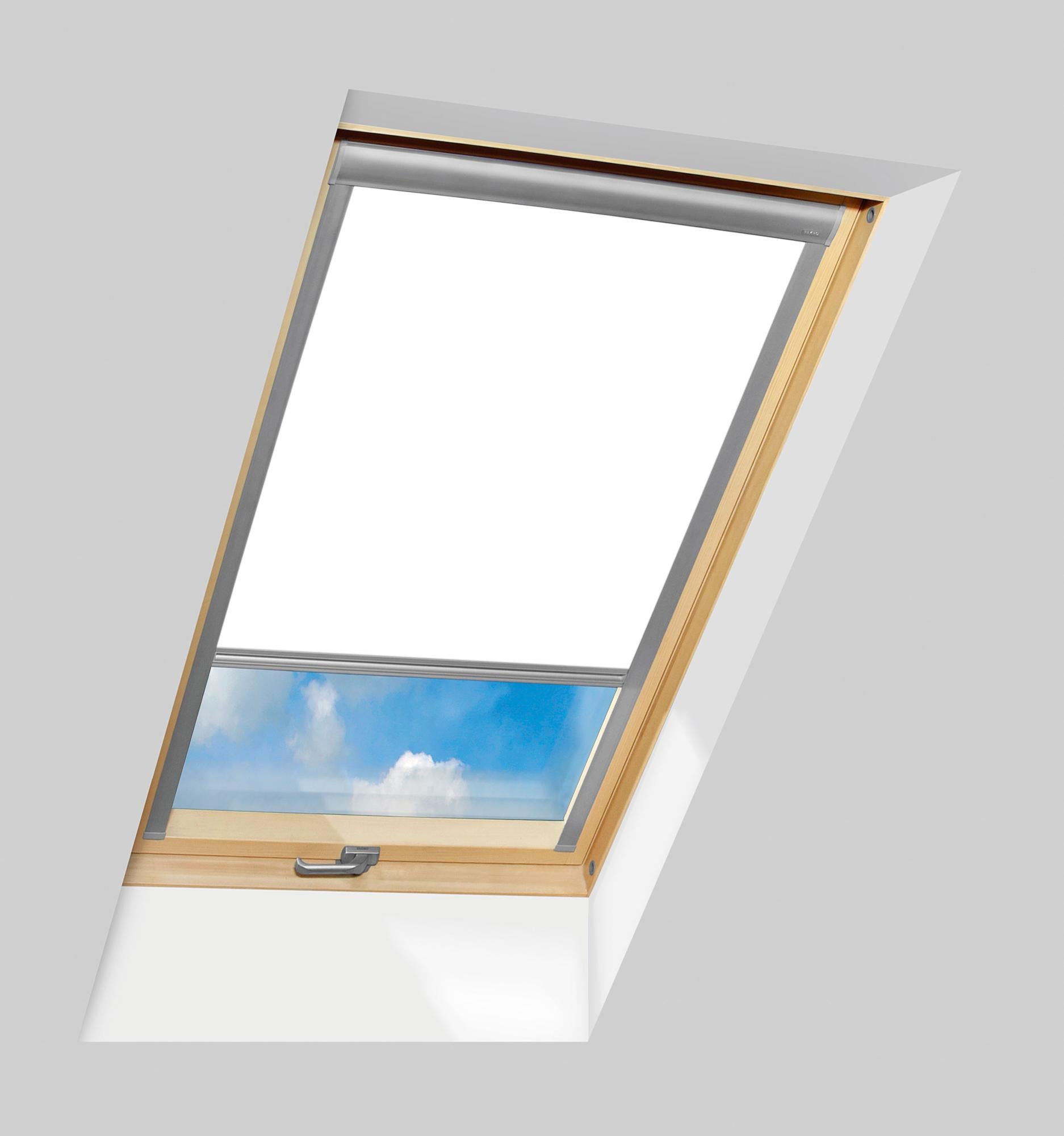 Estor para ventana de techo fakro manual blanco 94x160cm