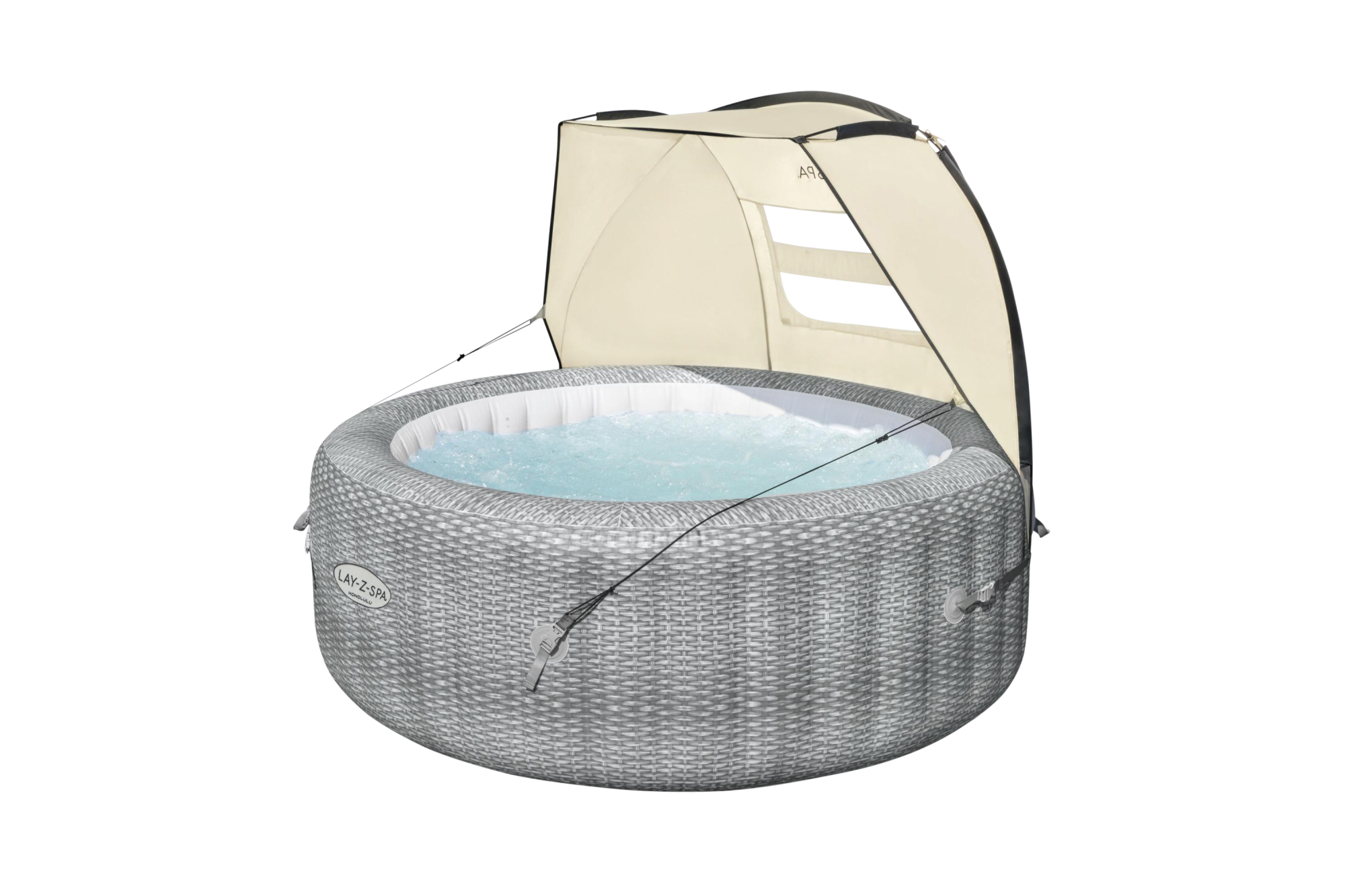 Techo Sobra Lay-Z Para Spa Beige