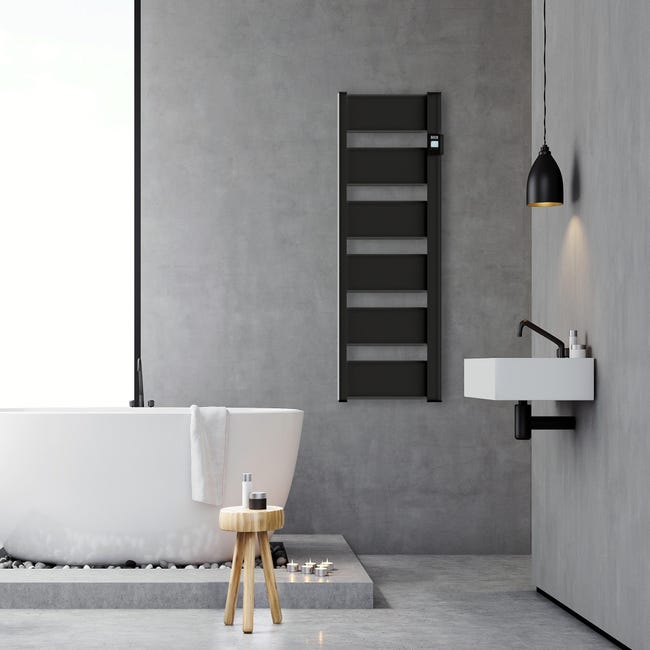 Panel radiante baño | TOALLERO CRISTAL