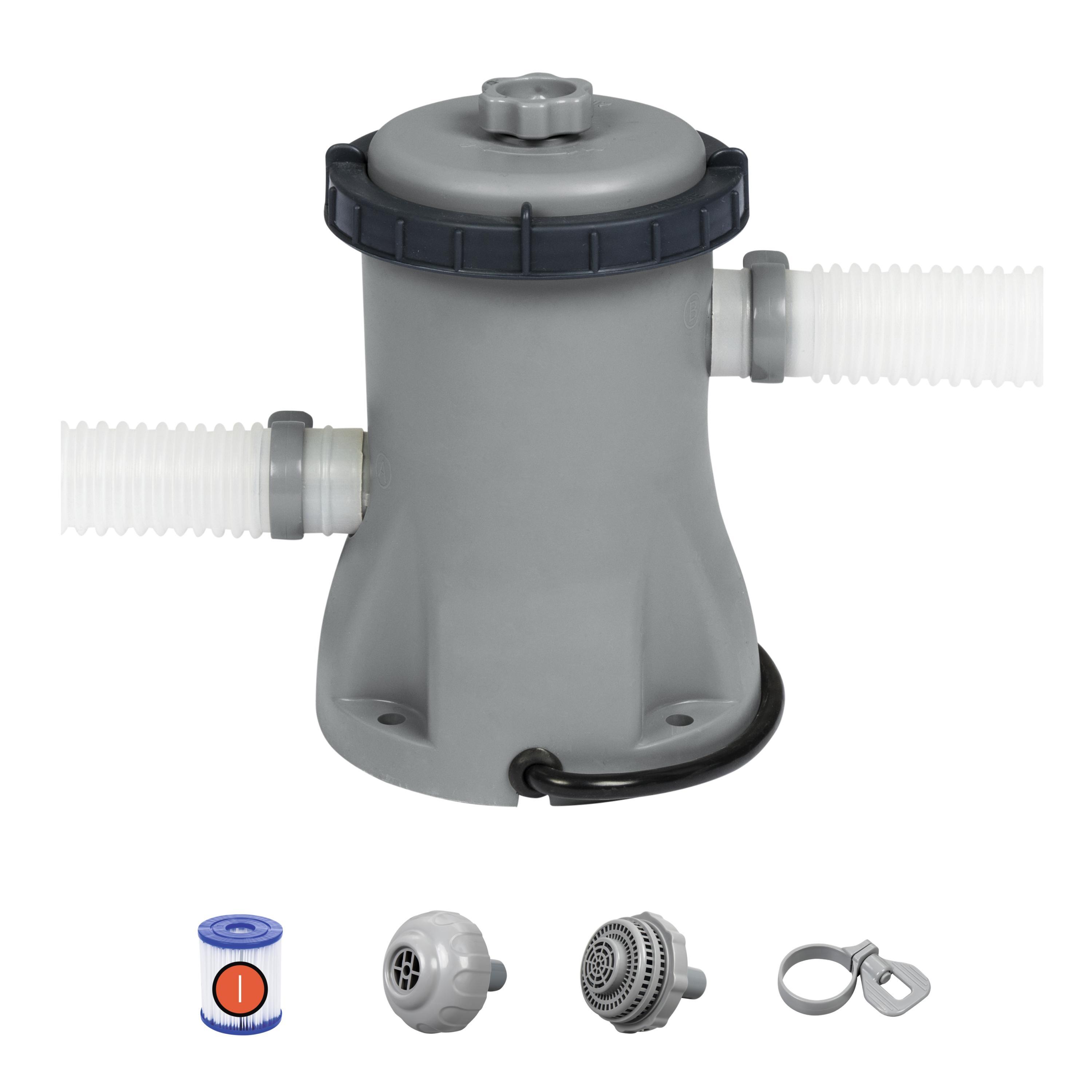 Bomba bestway 1249 l/h para piscinas de 8 m³ de la marca Bestway