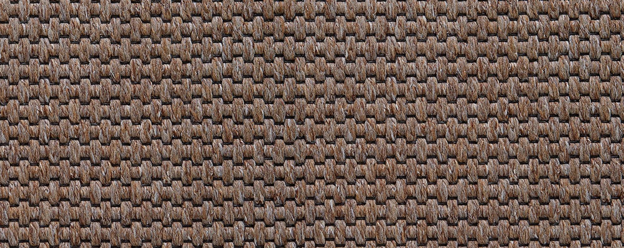 Moqueta tejido plano sabba color marrón 2 m de ancho