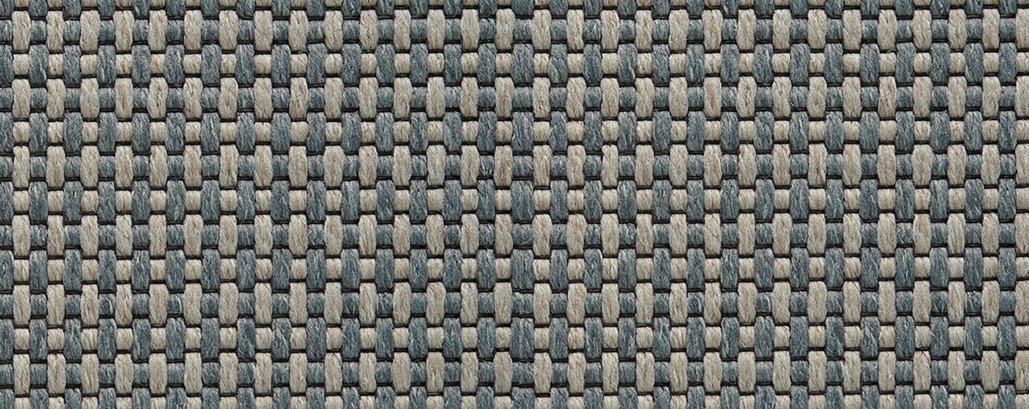 Moqueta tejido plano sabba color lino gris 2 m de ancho