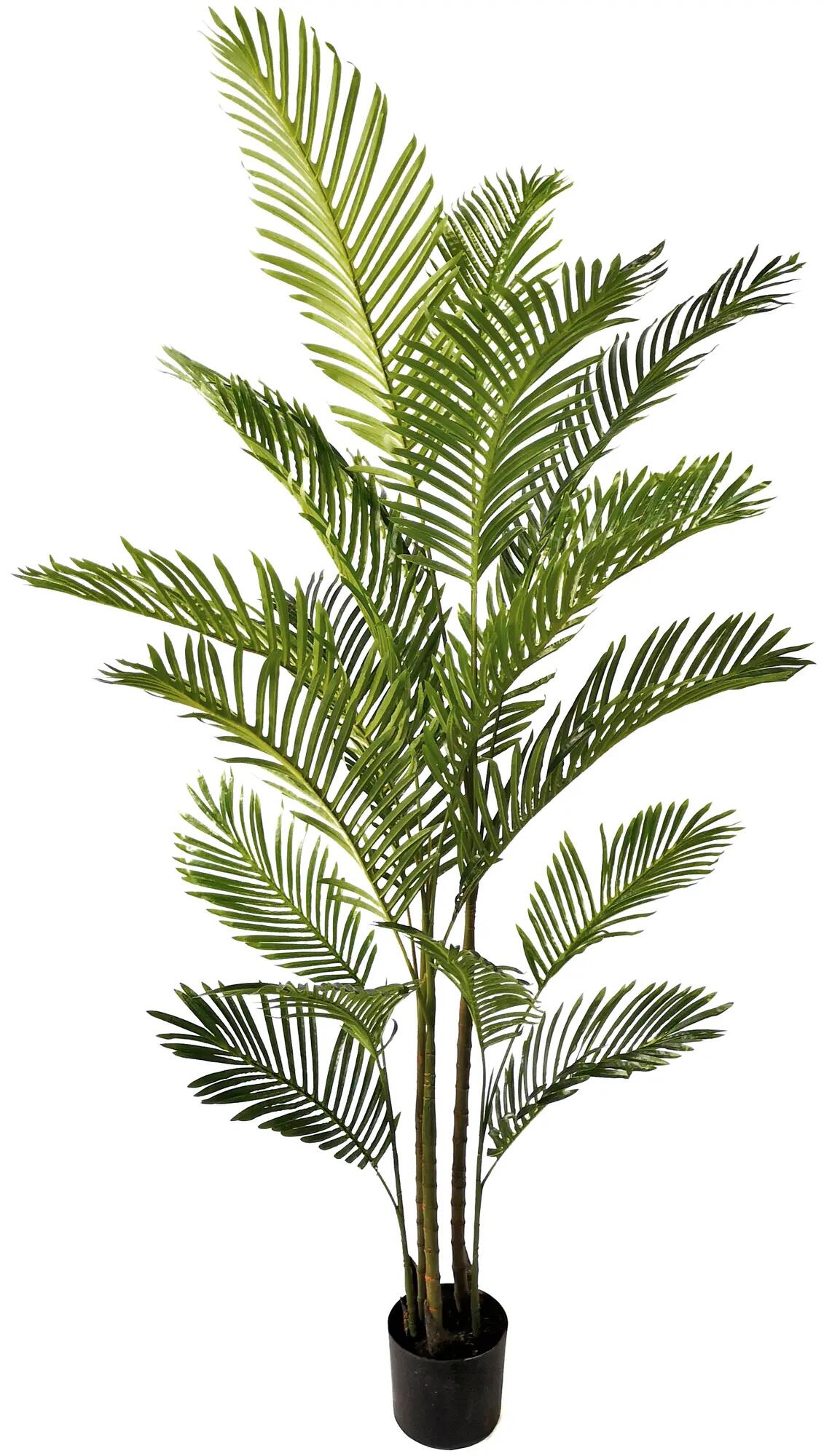 Planta artificial Palmera Areca fibra de coco 180cm 
