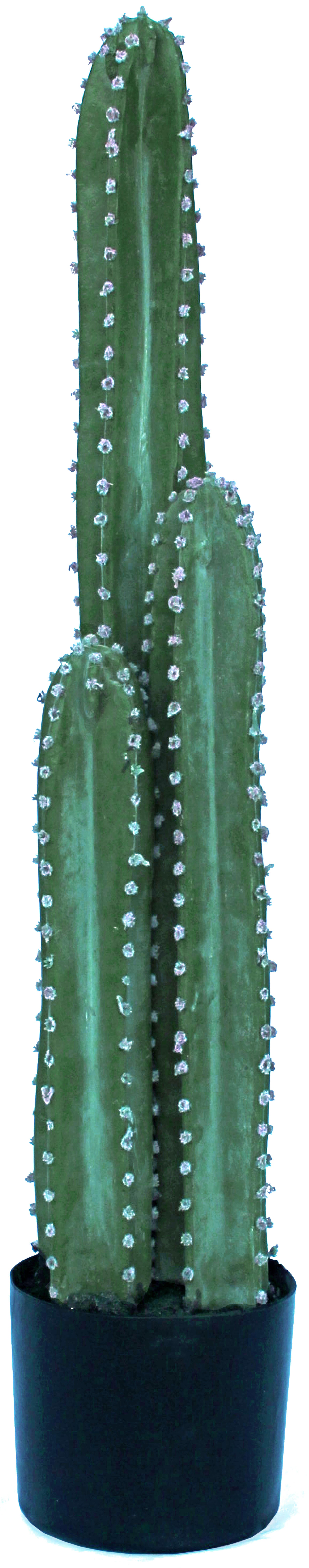 Planta artificial cactus de 85 cm de altura en maceta de 16.5 cm
