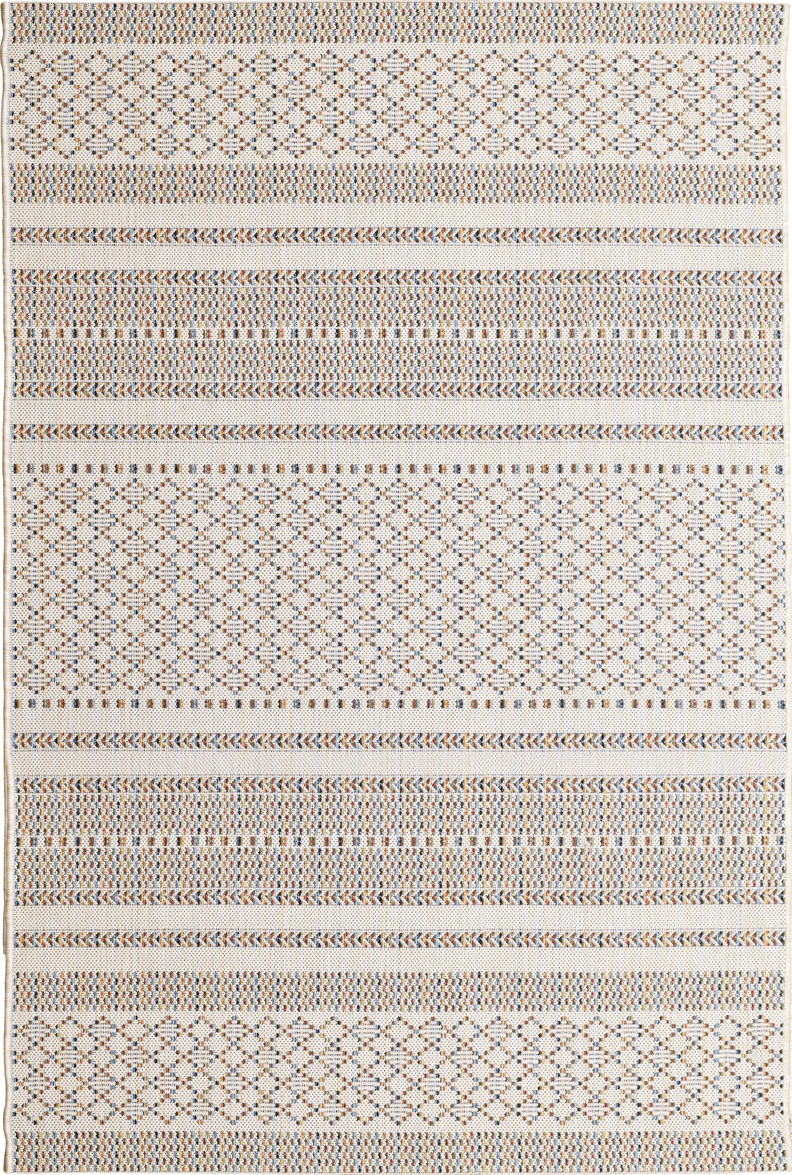 Alfombra exterior/interior polipropileno rainbow mix beige 200x290cm
