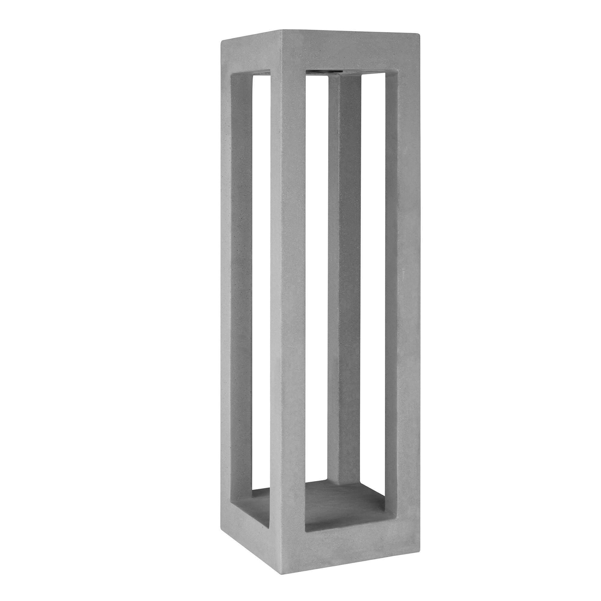 Columna led box 5.8w 4000k 70 cm cemento