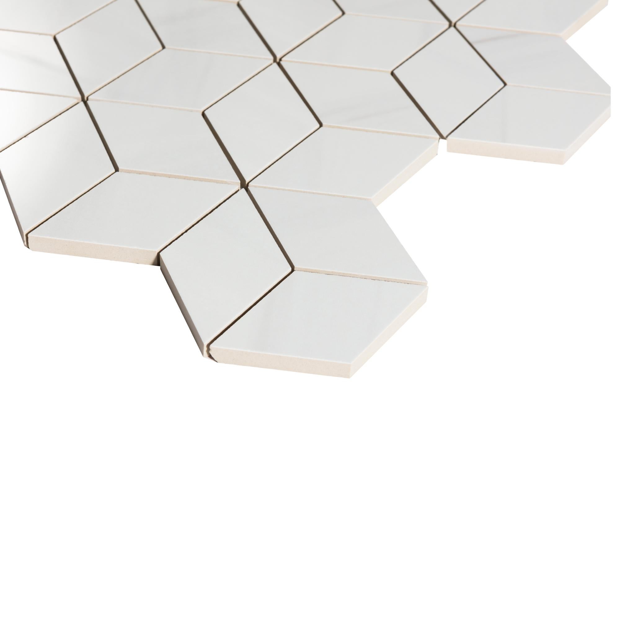 Mosaico dolomite 29.5x34 cm blanco