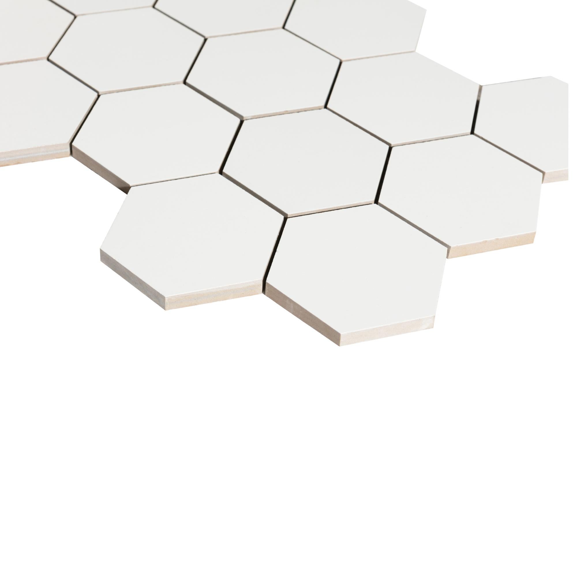 Mosaico alaska 32.5x22.5 cm blanco