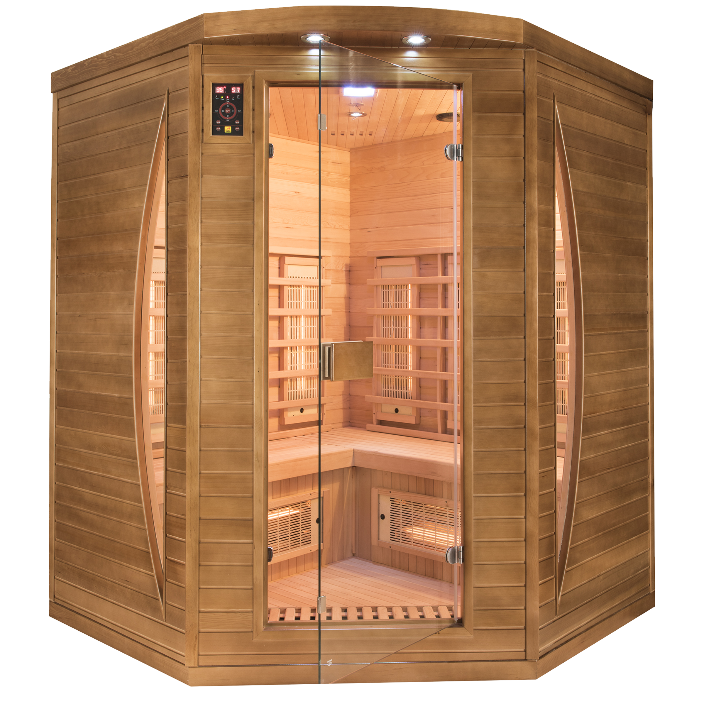 Sauna infrarojos france sauna spectra 3 plazas de 160 x 200 cm