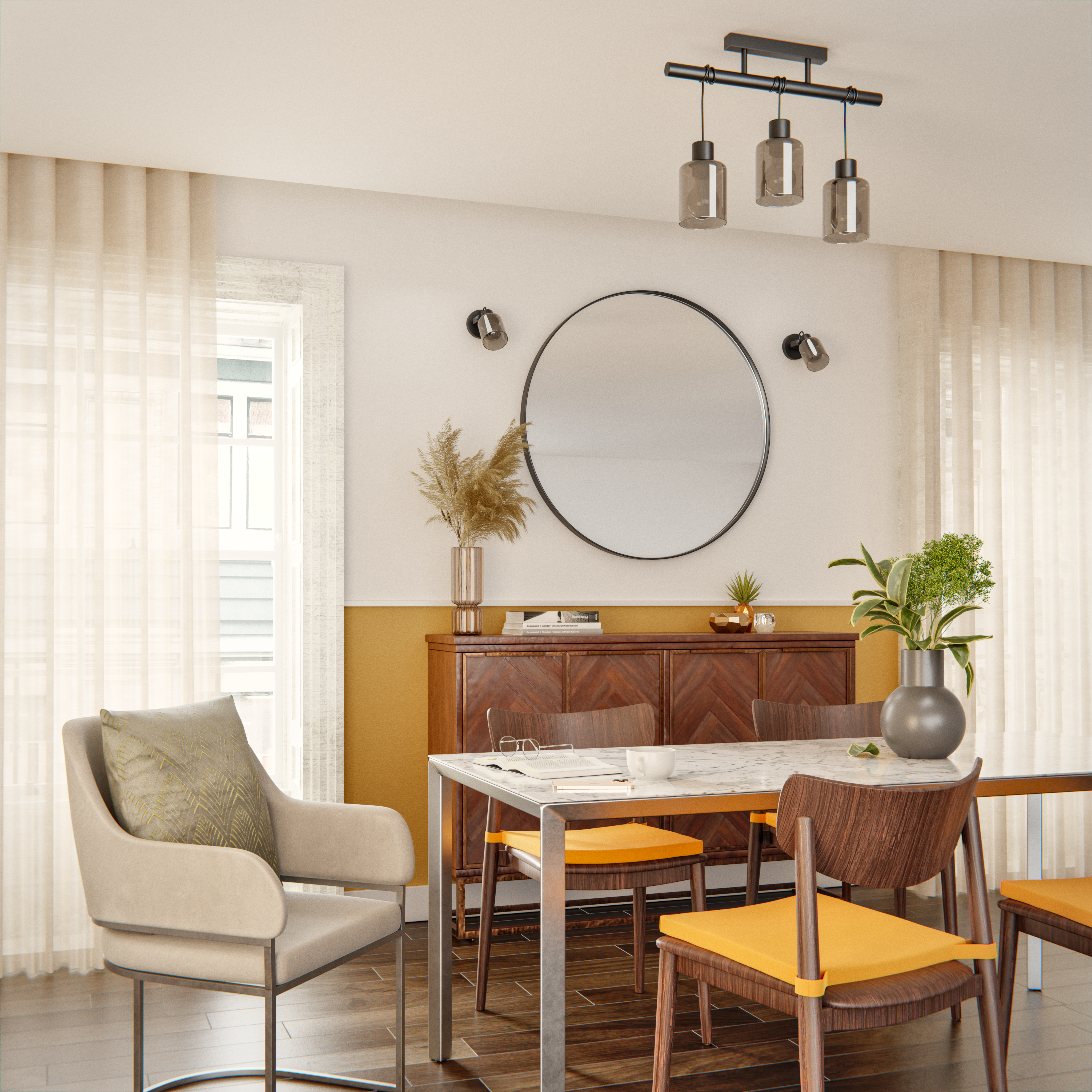 Foco orientable inspire paradox 1 luz e27 negro