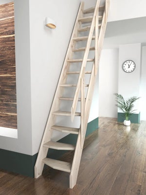 Barandilla moderna de escalera tipo L, valla de paso de ático para  interiores y exteriores, barandillas antideslizantes de seguridad adecuadas  para
