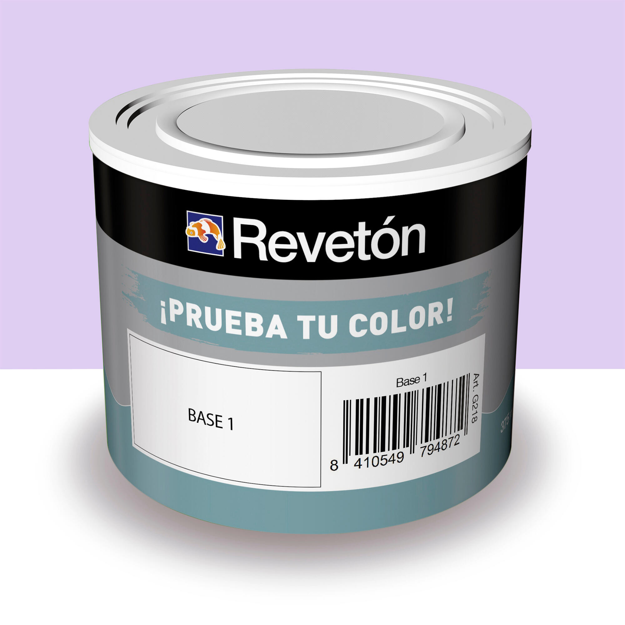 Tester de pintura mate 0.375l 0530-r50b lila luminoso