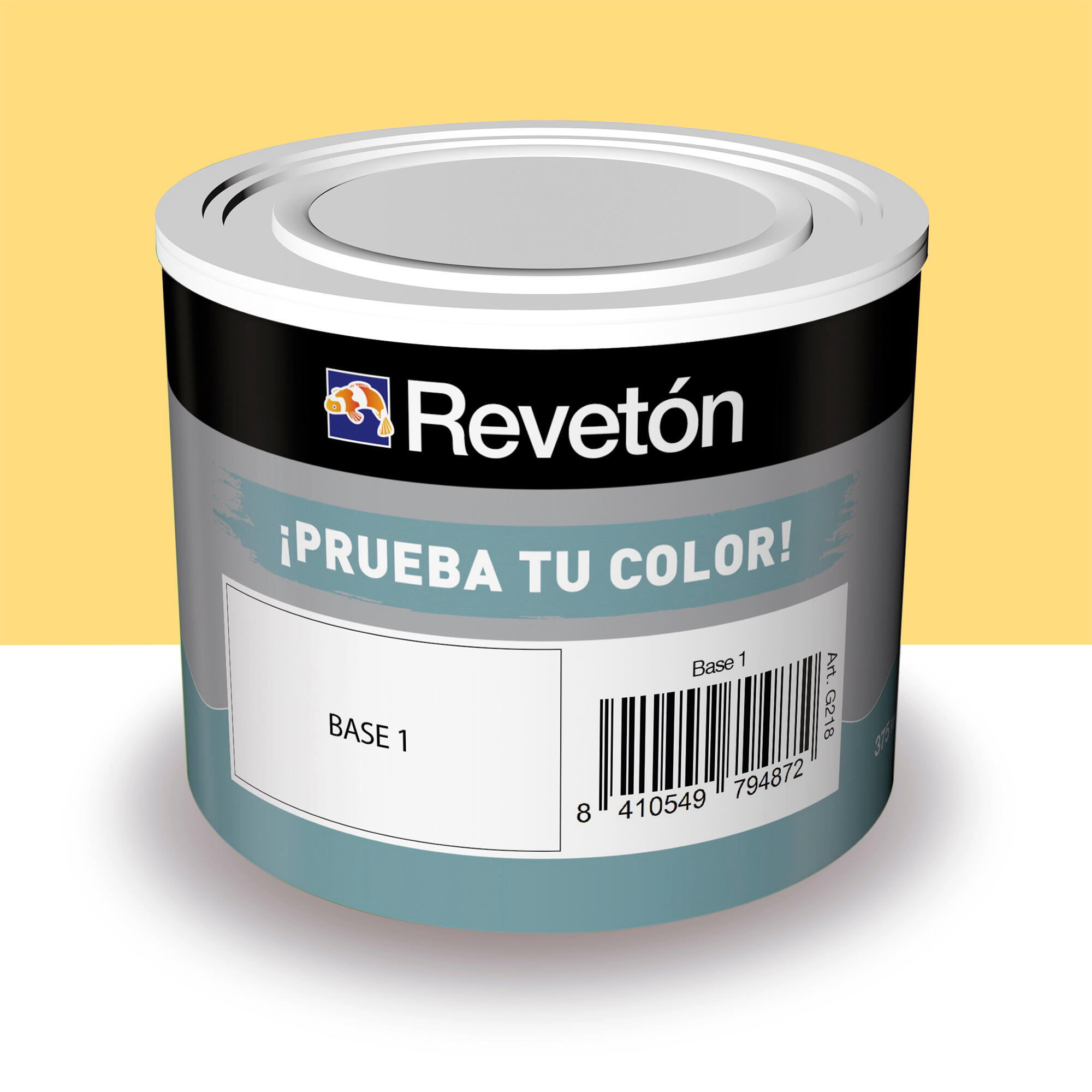 Tester de pintura mate 0.375l 0540-y10r amarillo luminoso