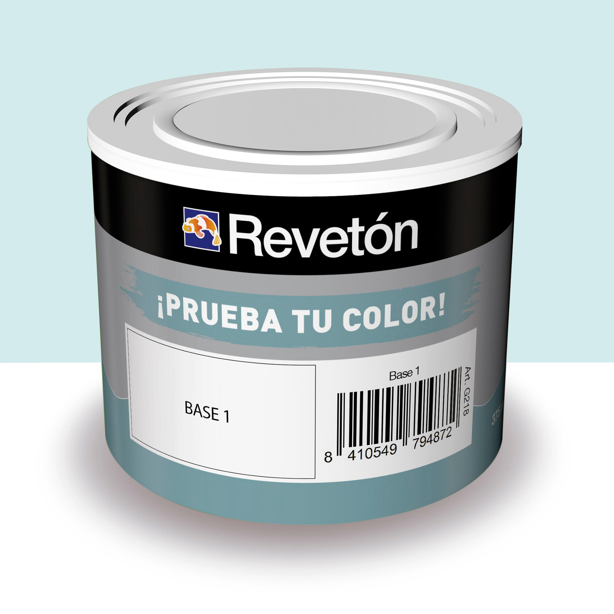 Tester de pintura mate 0.375l 1005-b20g azul verdoso muy luminoso