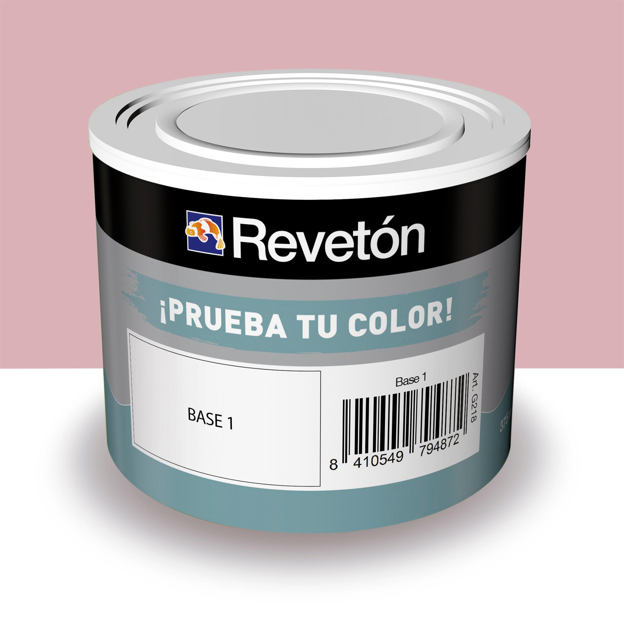 Tester de pintura mate 0.375l 2020-r10b rojo rosado empolvado