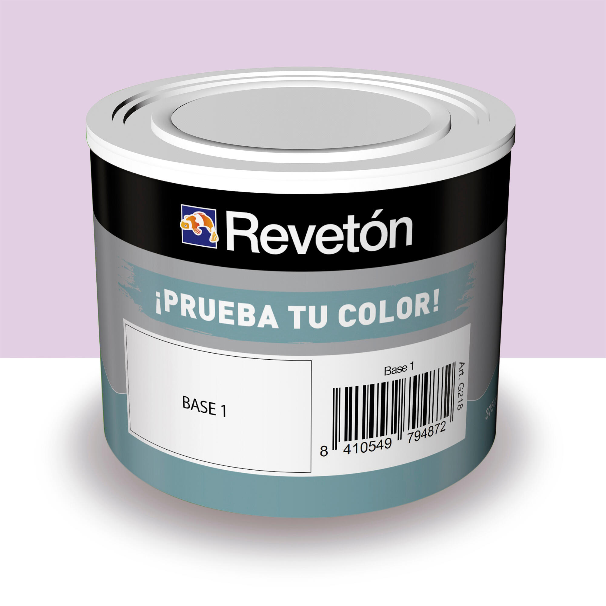 Tester de pintura mate 0.375l 1020-r40b lila rosaceo luminoso