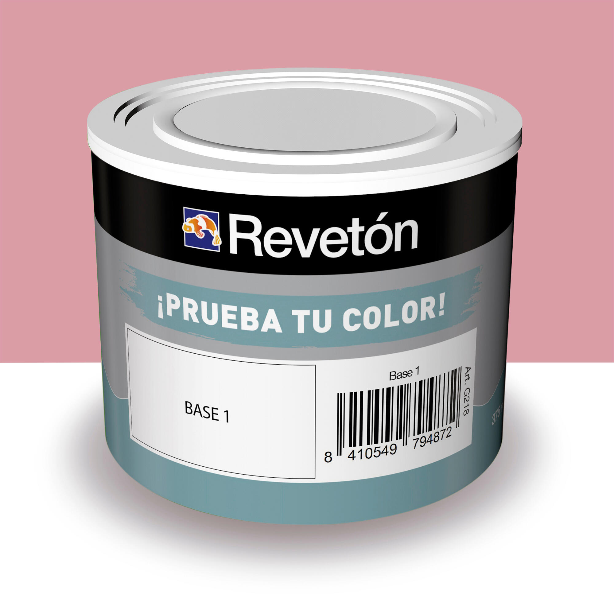 Tester de pintura mate 0.375l 2030-r10b rojo rosado luminoso