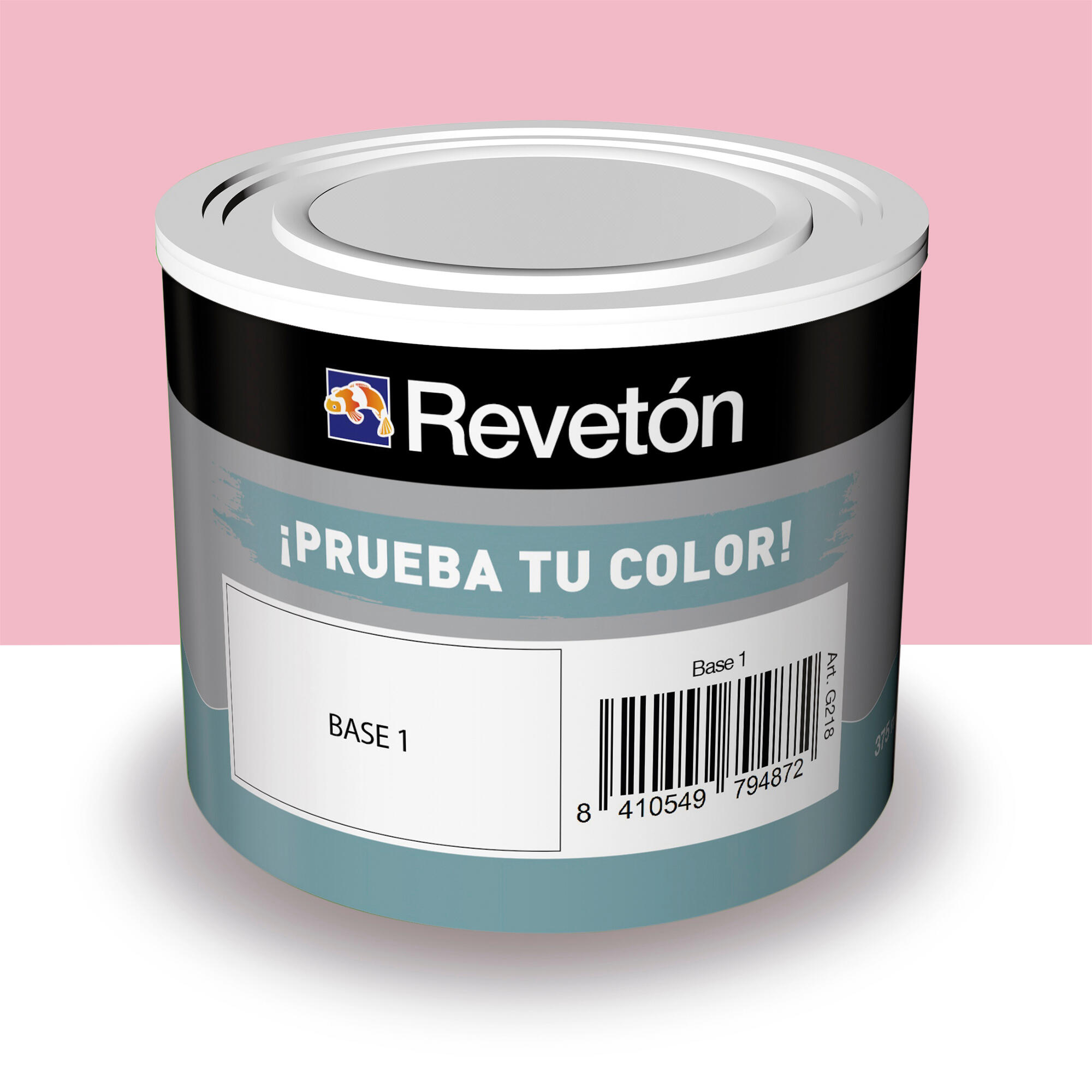 Tester de pintura mate 0.375l 1030-r20b rosa oscuro