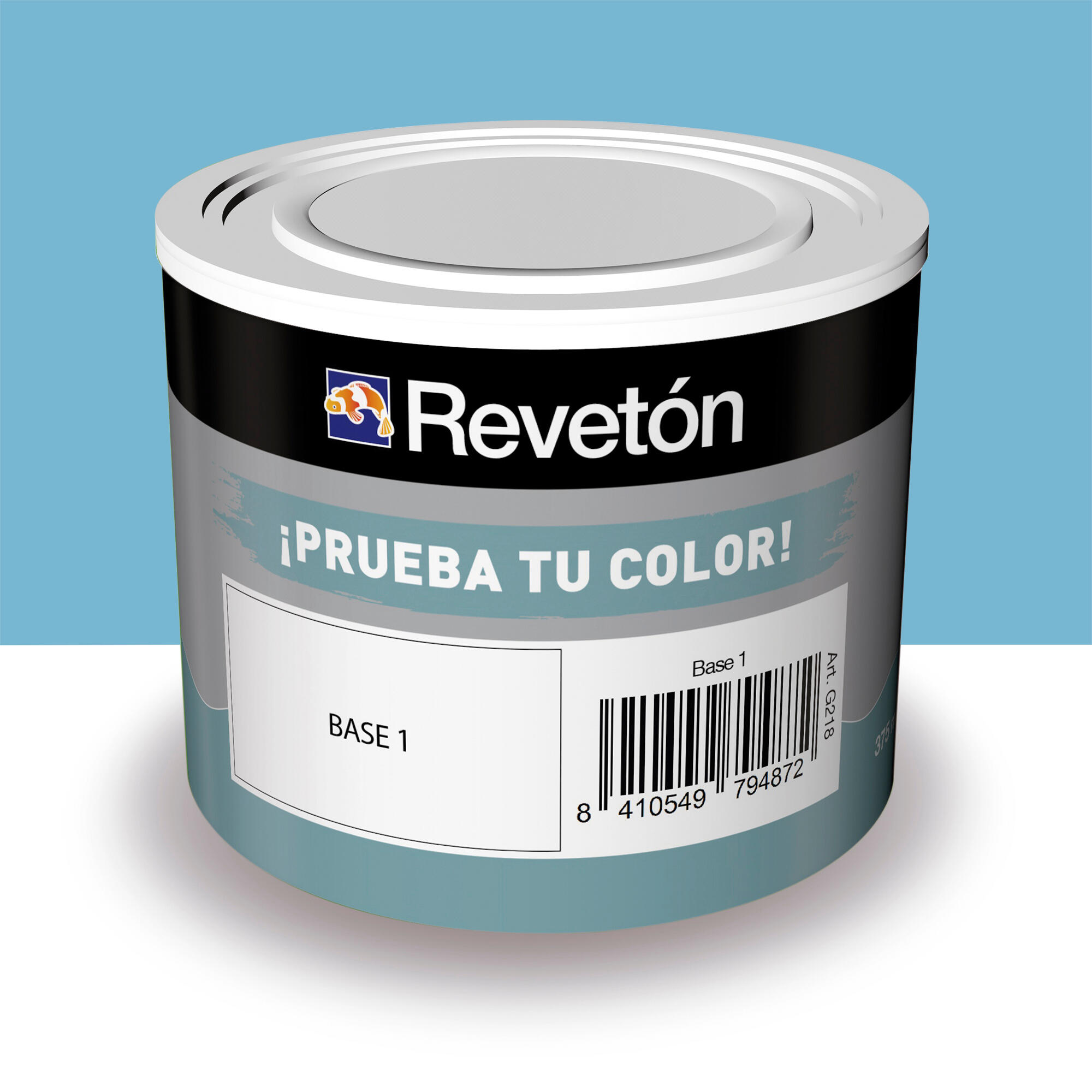 Tester de pintura mate 0.375l 2030-r90b azul scandi oscuro