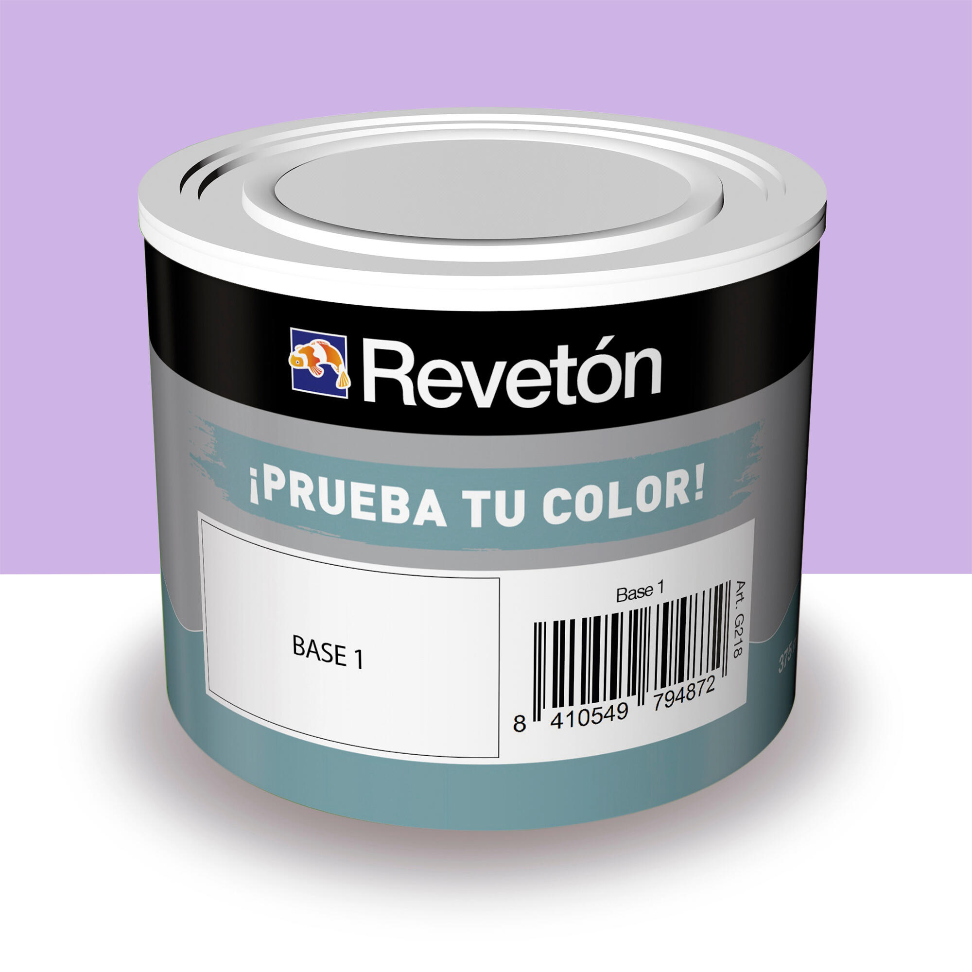 Tester de pintura mate 0.375l 1040-r50b lila luminoso