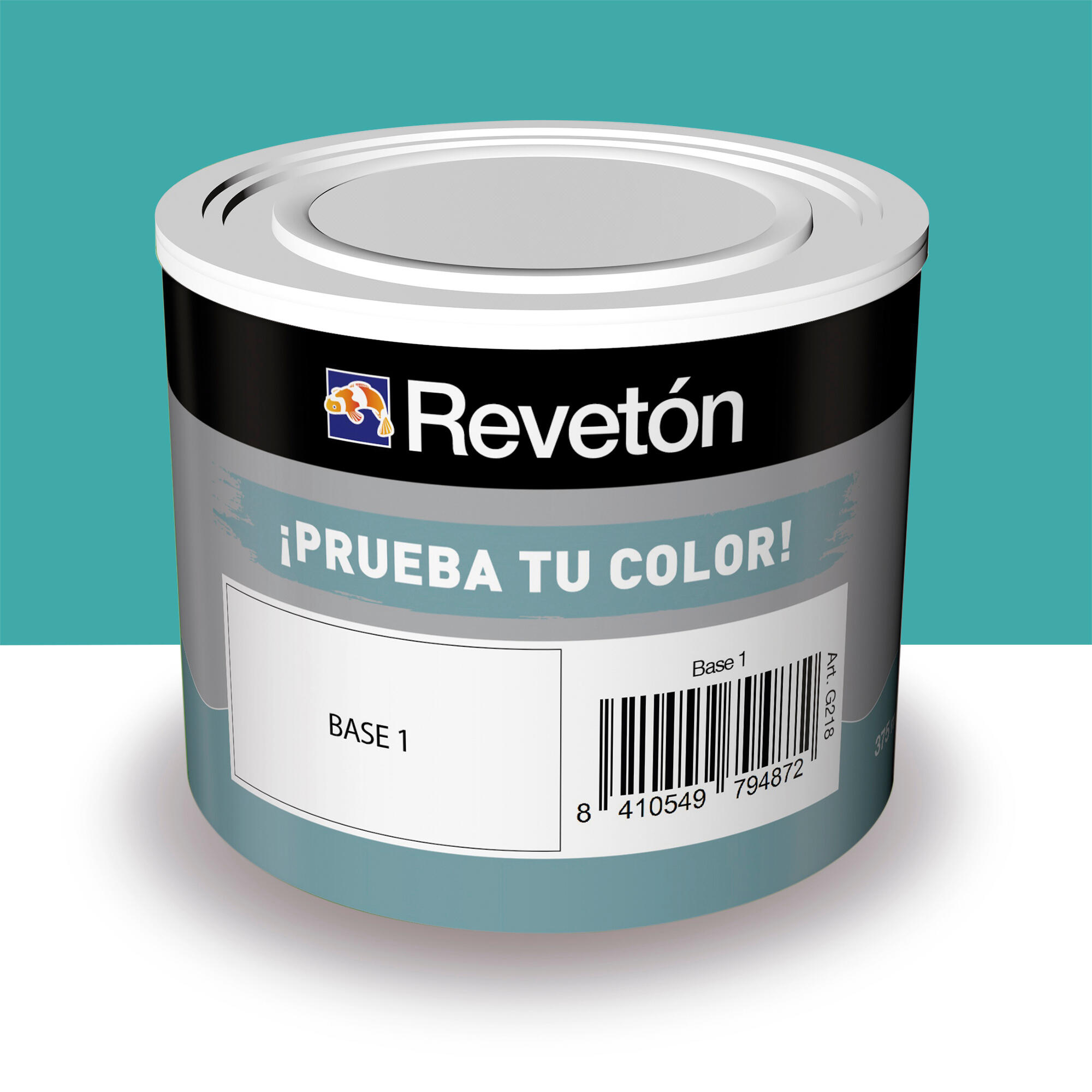 Tester de pintura mate 0.375l 3030-b40g verde azulado oscuro