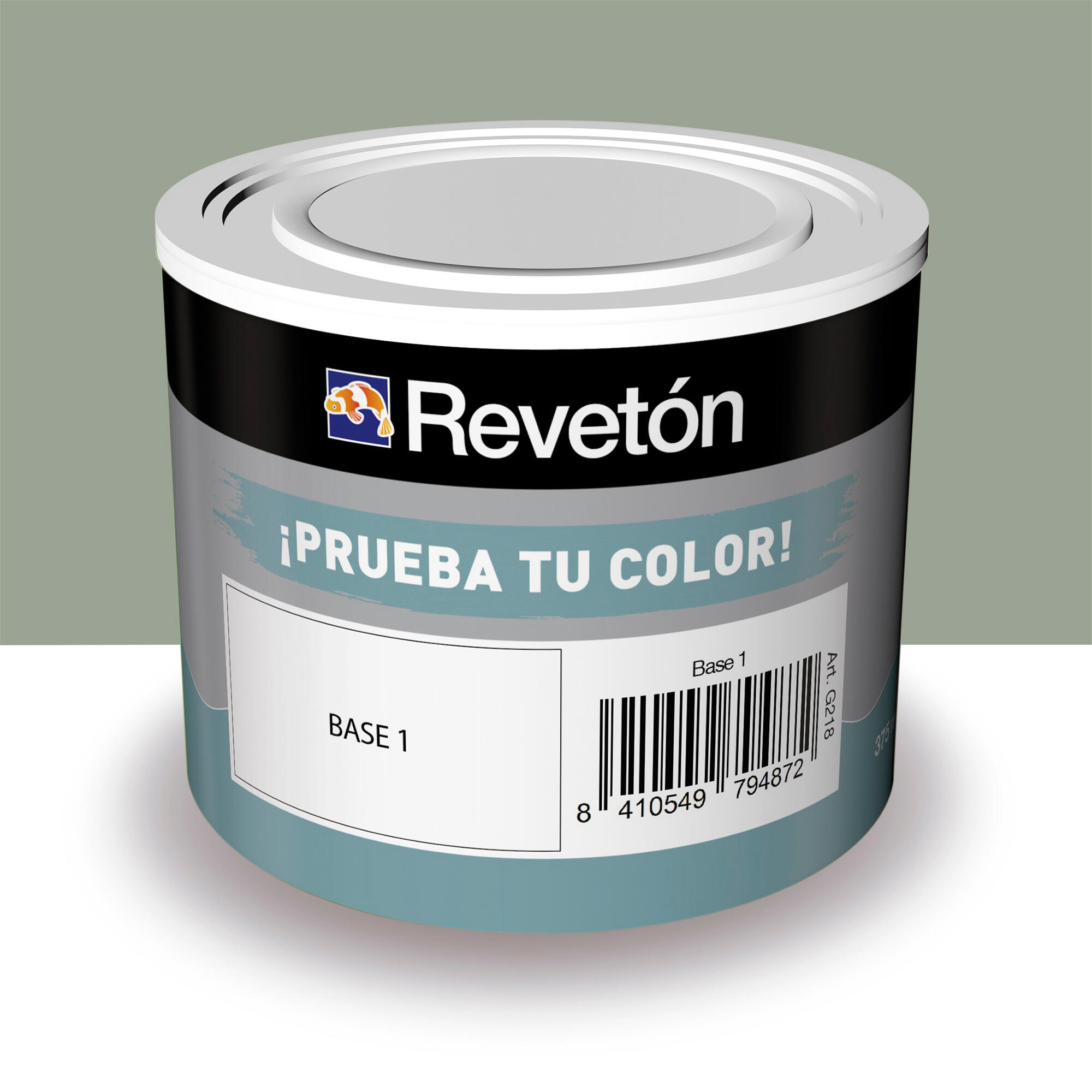 Tester de pintura mate 0.375l 4005-g50y neutro verdoso muy oscuro