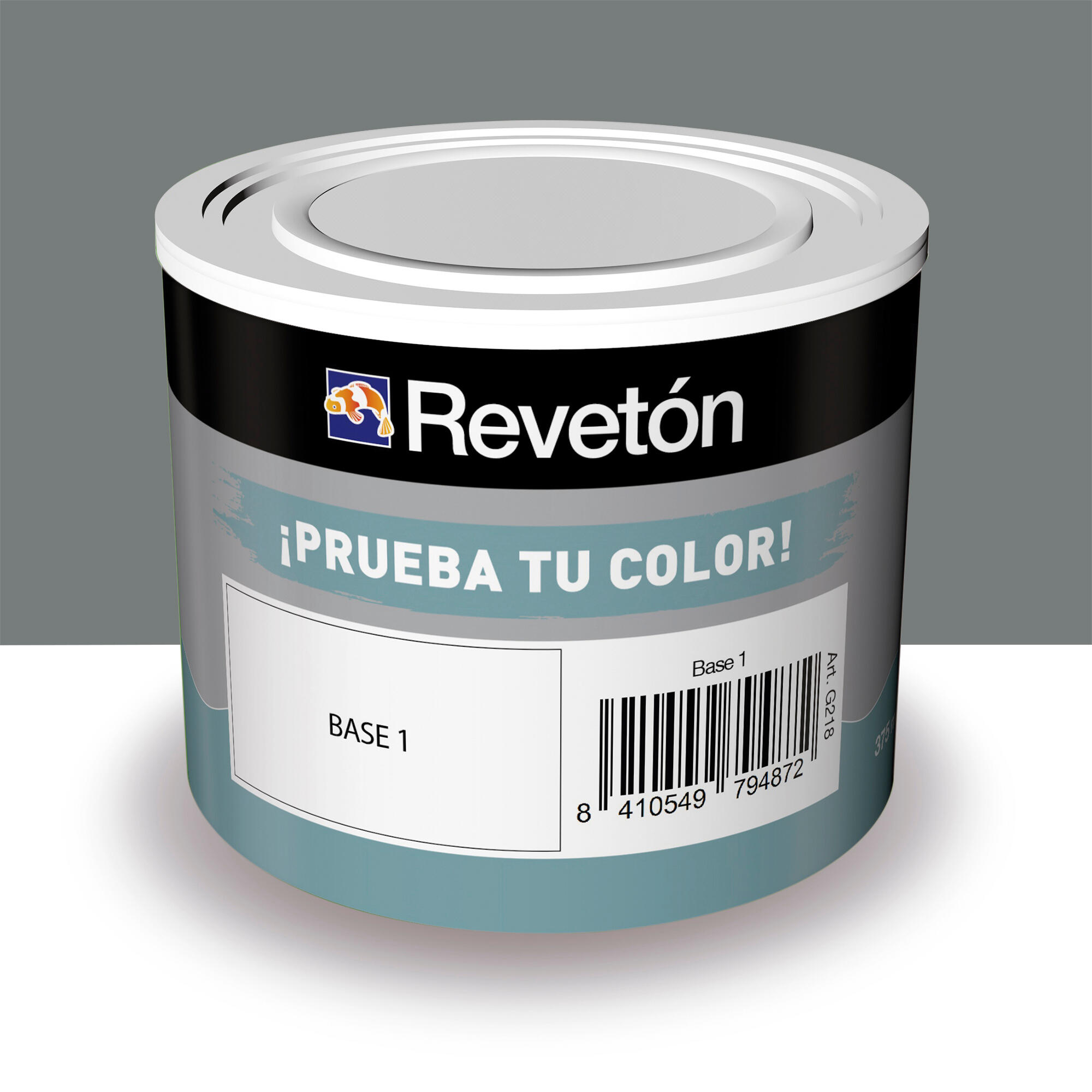 Tester de pintura mate 0.375l 6000-n gris estandar oscuro