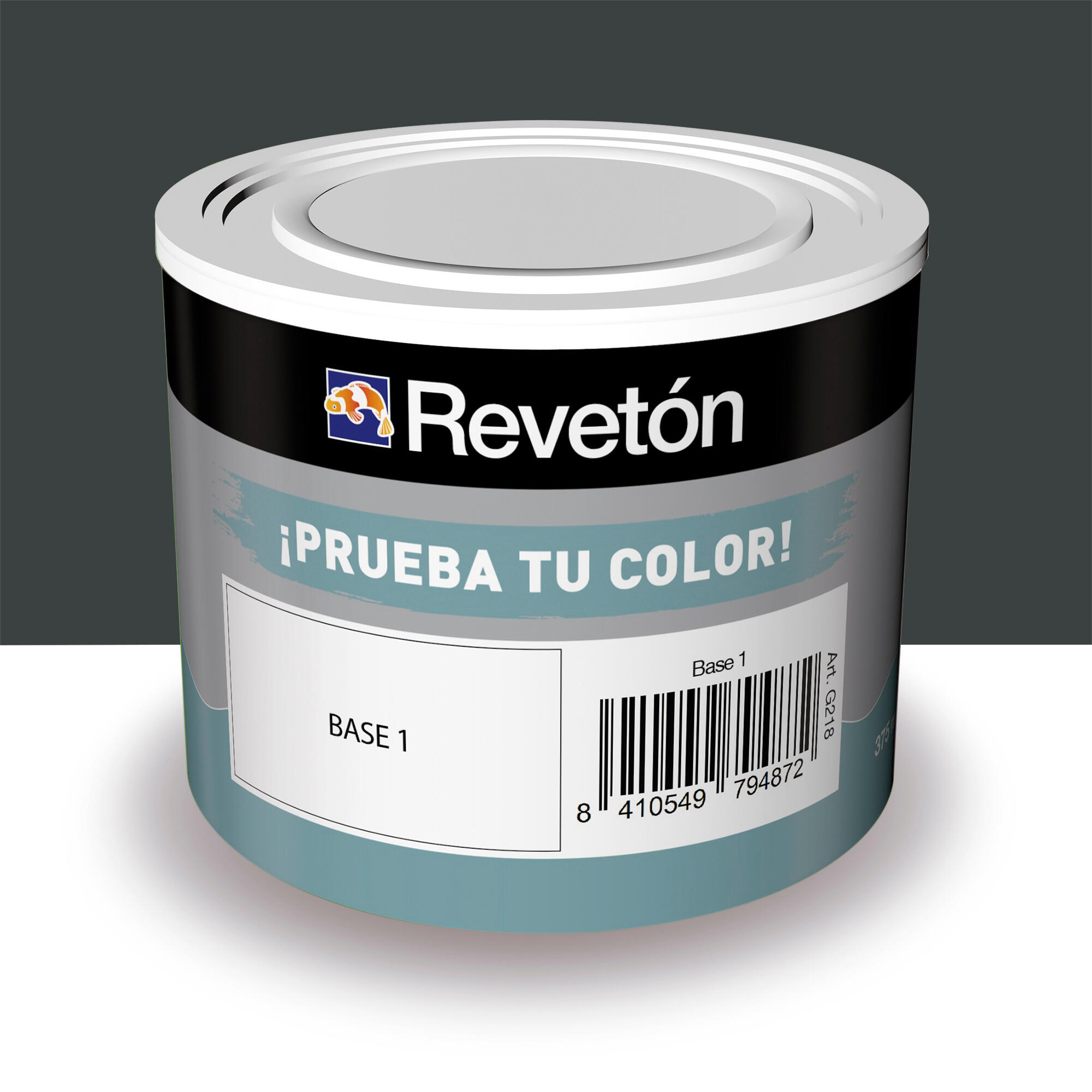Tester de pintura luxens 0.375l 8500-n negro muy oscuro