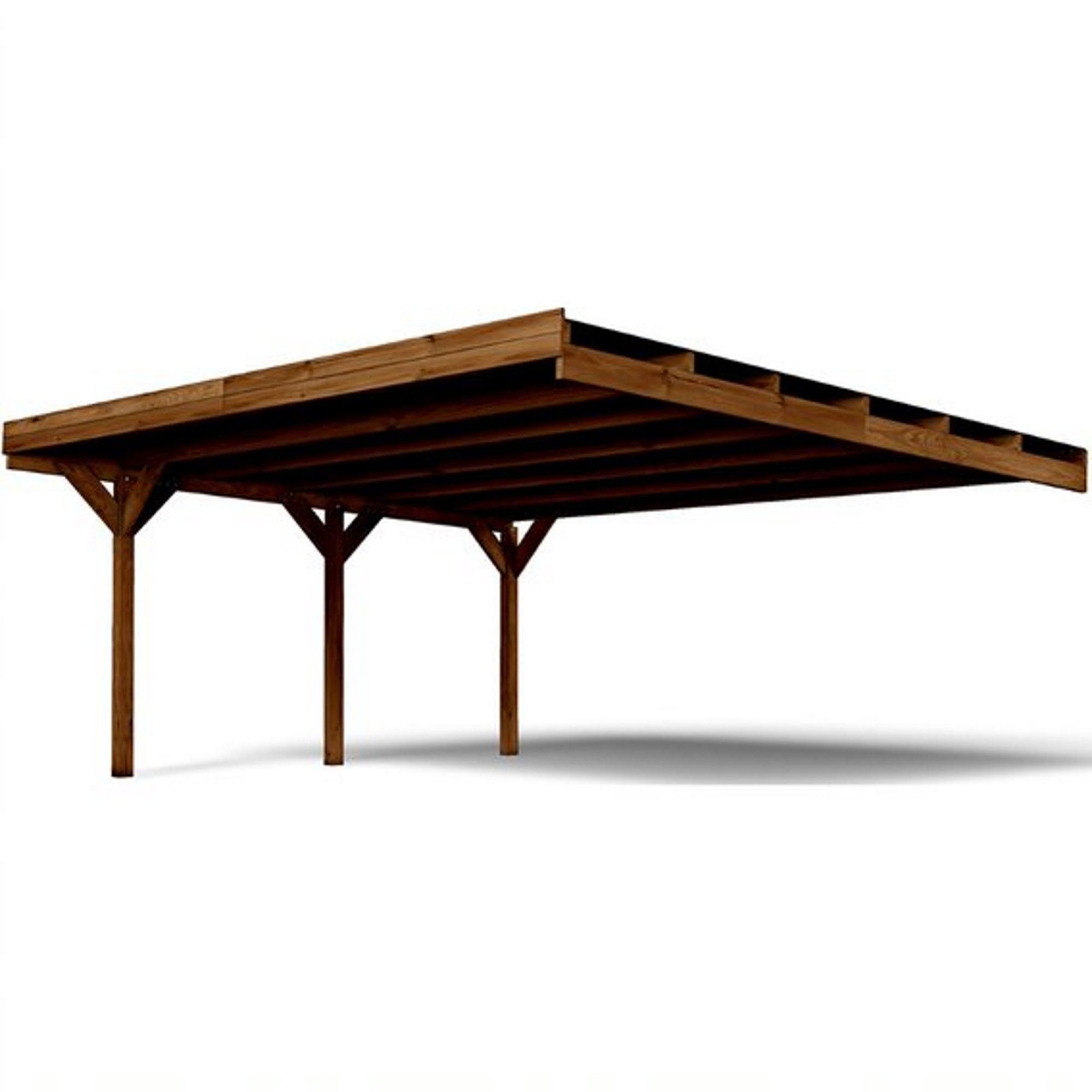 Cochera para 2 double victor adosable 602x234x511 cm de la marca FOREST STYLE
