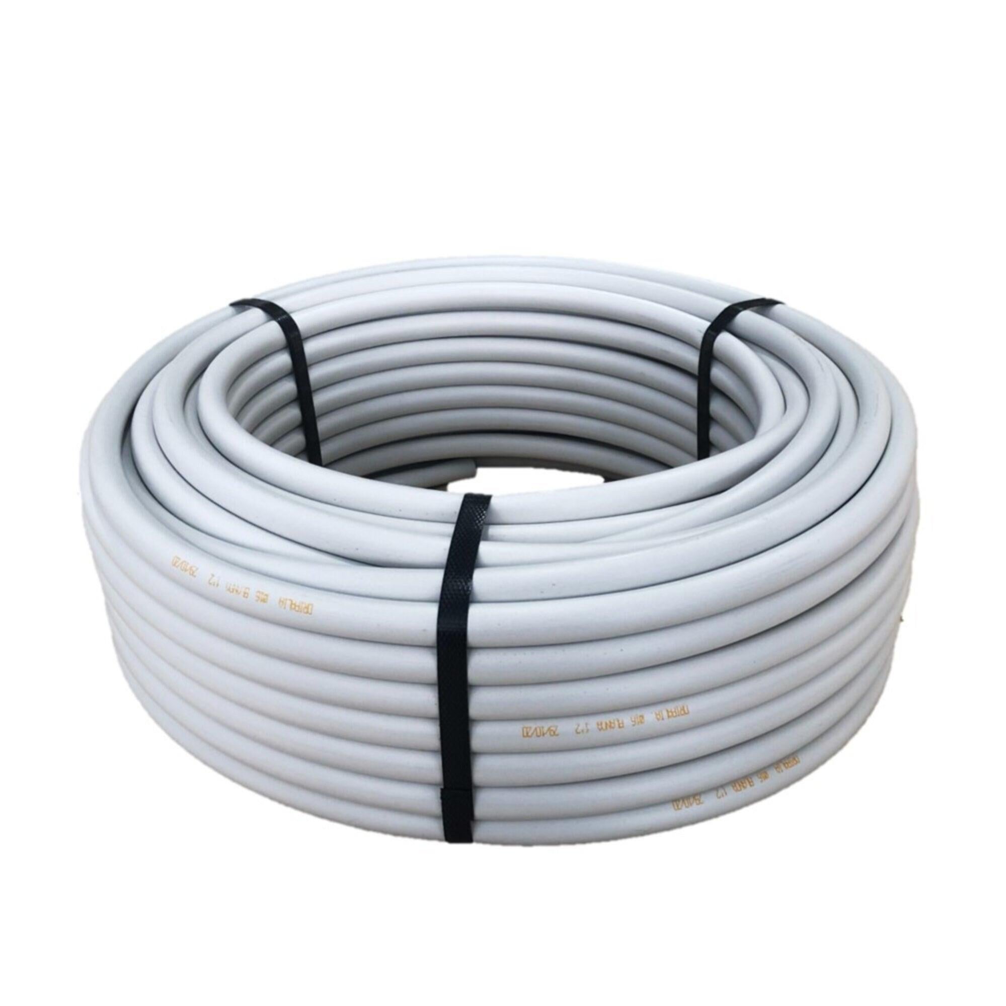 Tubería de polietileno blanca 16 mm 50 metros de la marca Sin marca