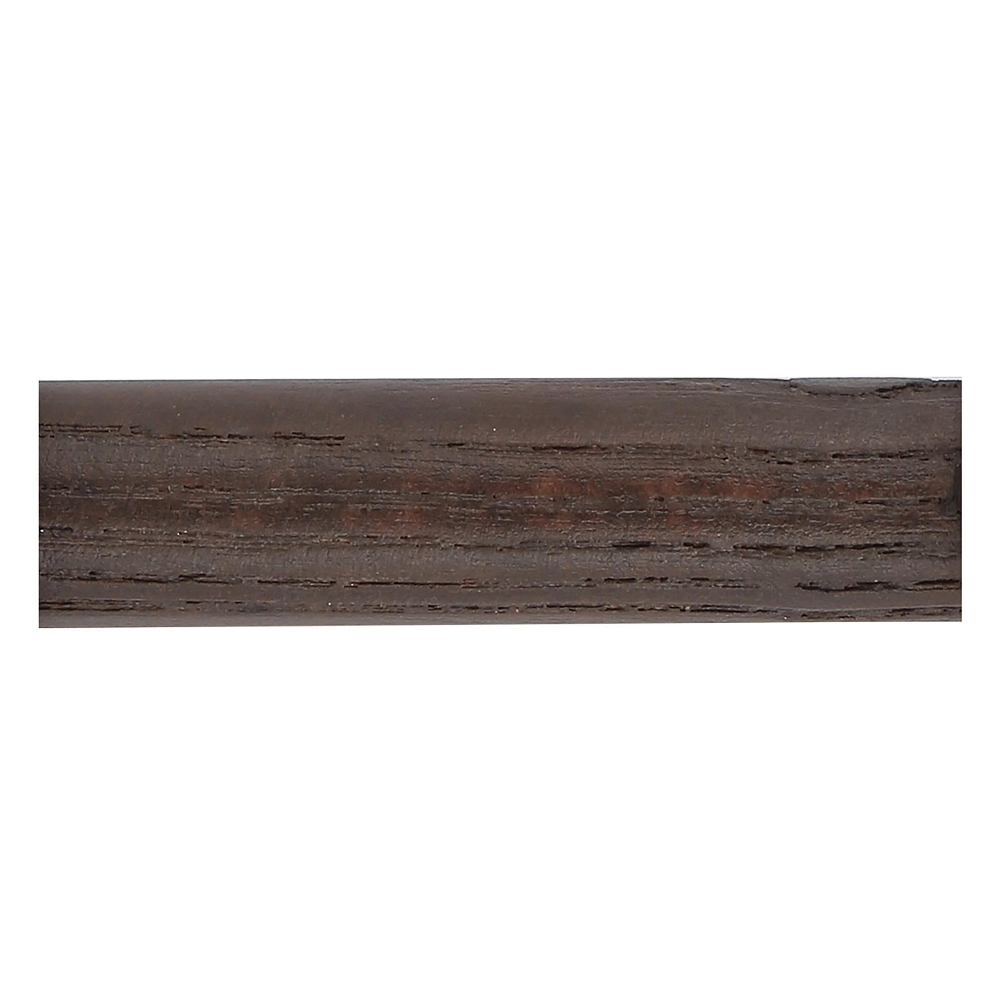Barra de cortina madera 1.50 m fresno noguera d28 mm de la marca MOBOIS