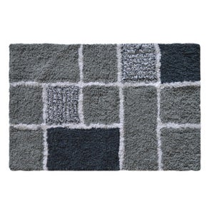 PLIMPO alfombra antideslizante con ventosas bañera/ducha blanco 36 x 72 cm