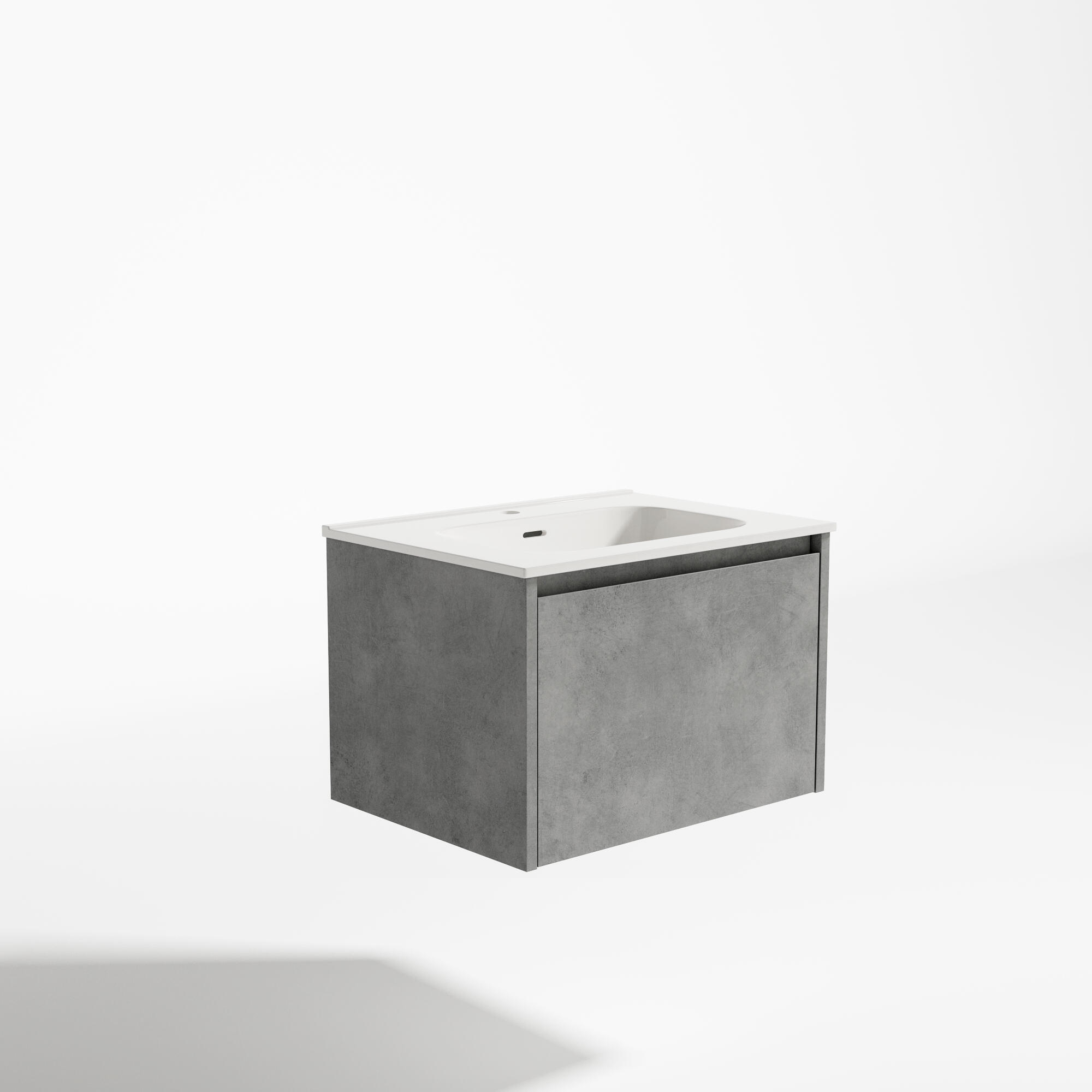 Mueble de baño moon hormigón 60x45 cm