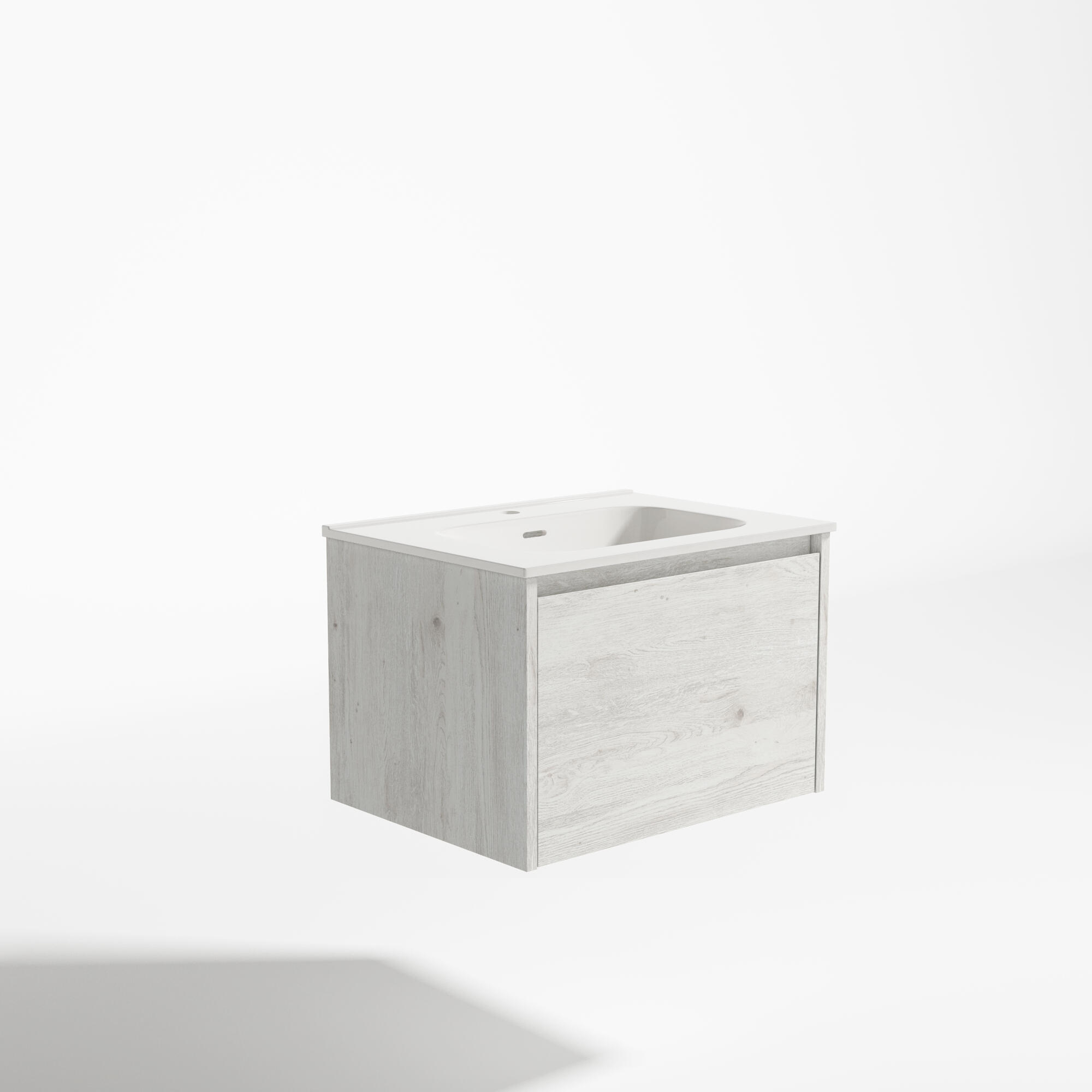 Mueble de baño moon chapa roble 60x45 cm