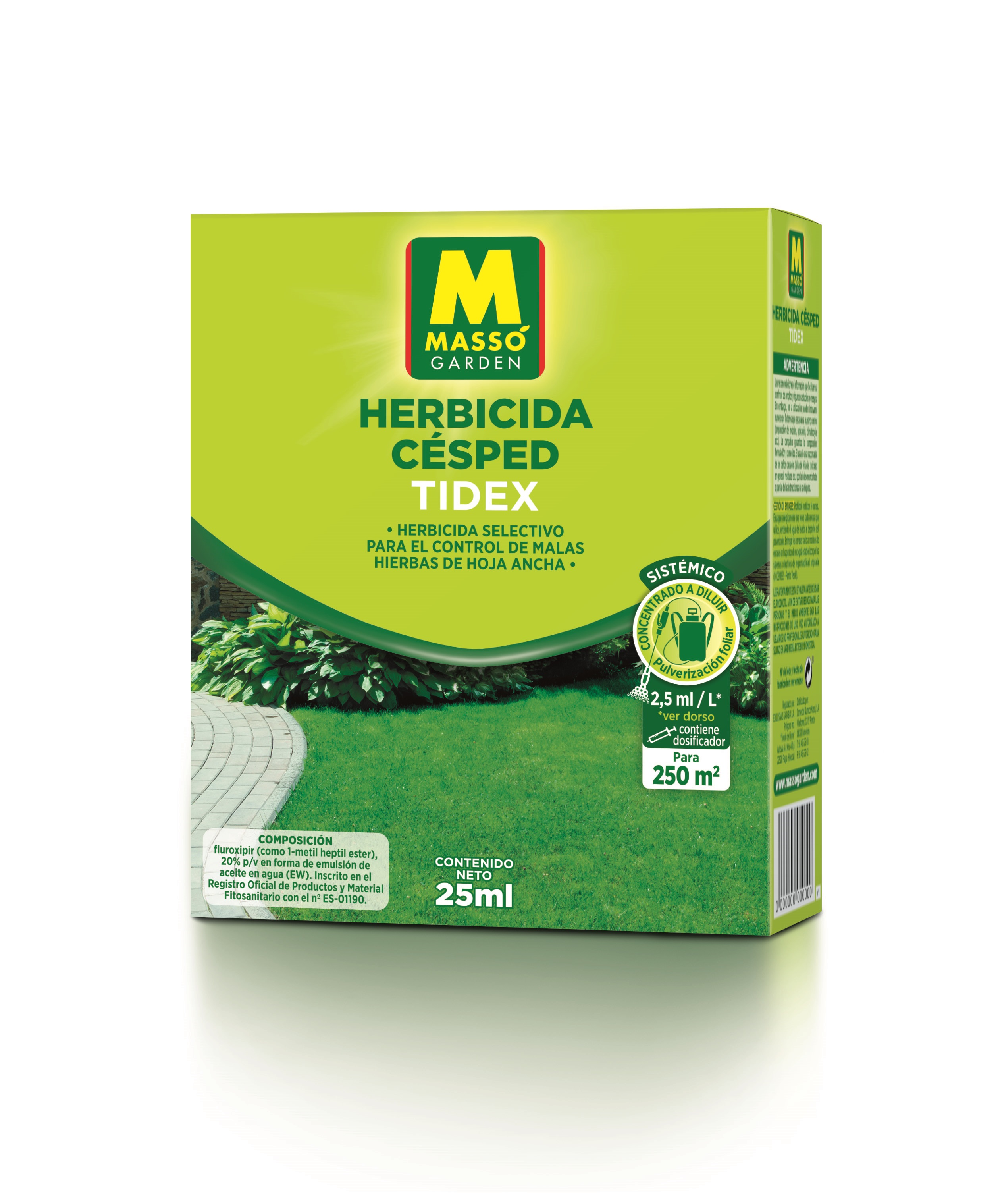 Admitir Borde Comercial Herbicida selectivo césped 25 ml | Leroy Merlin