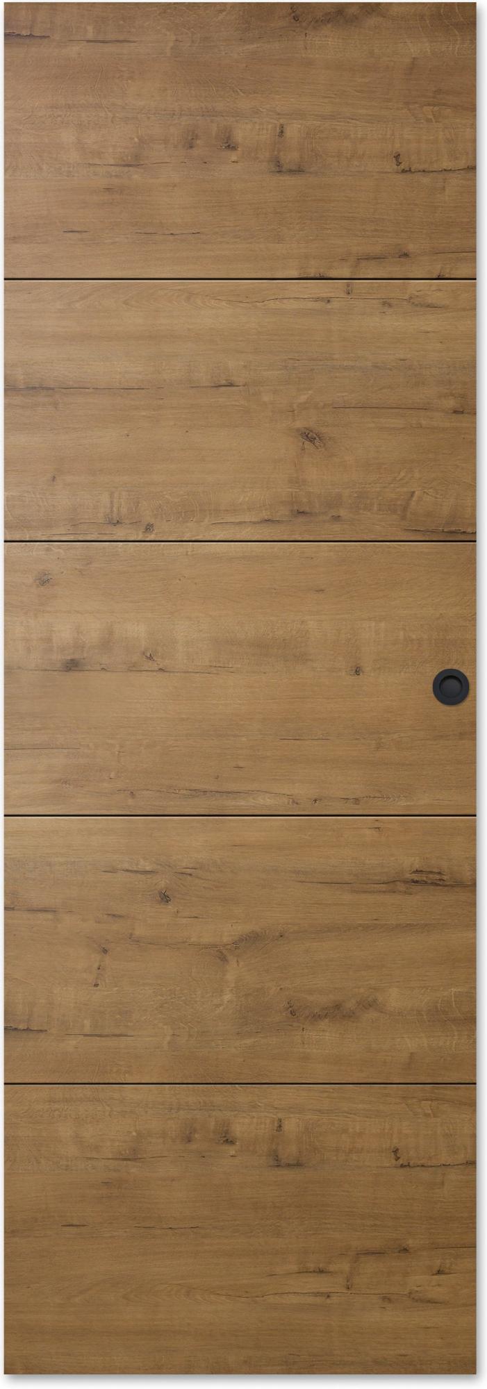 Puerta berna gold corredera y uñero de 72.5 x 203 cm