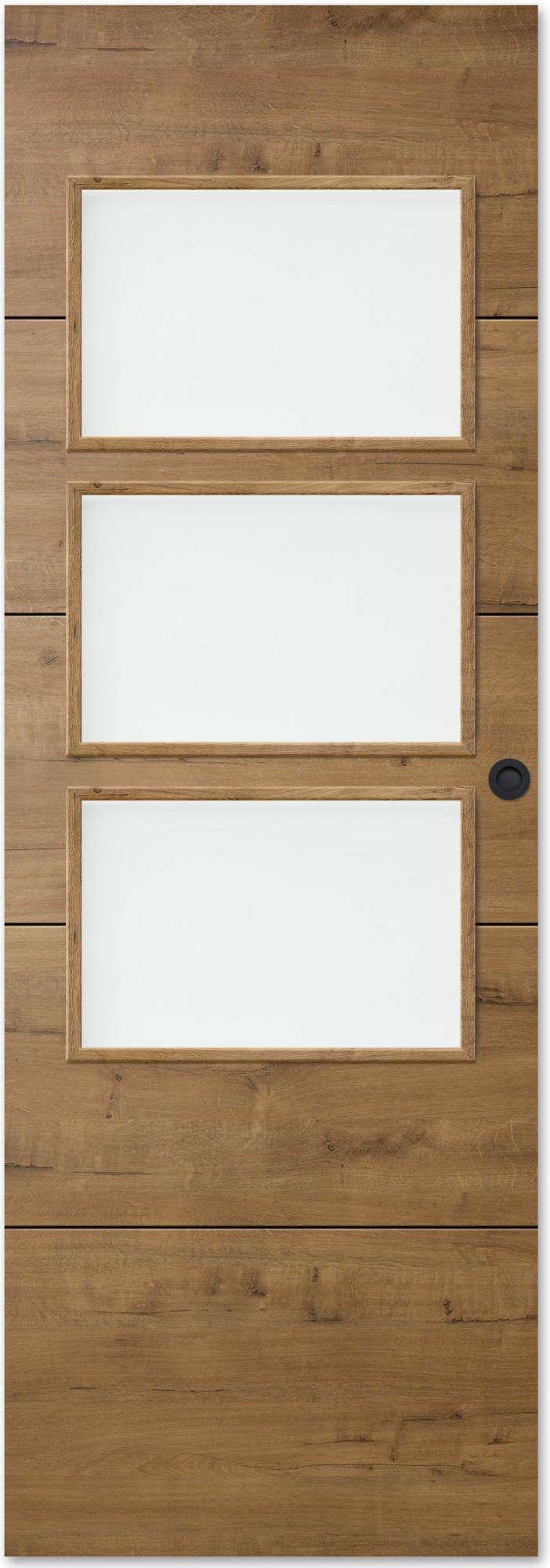 Puerta berna gold con vidriera corredera con uñero y condena de 72.5 x 203 cm de la marca ARTENS