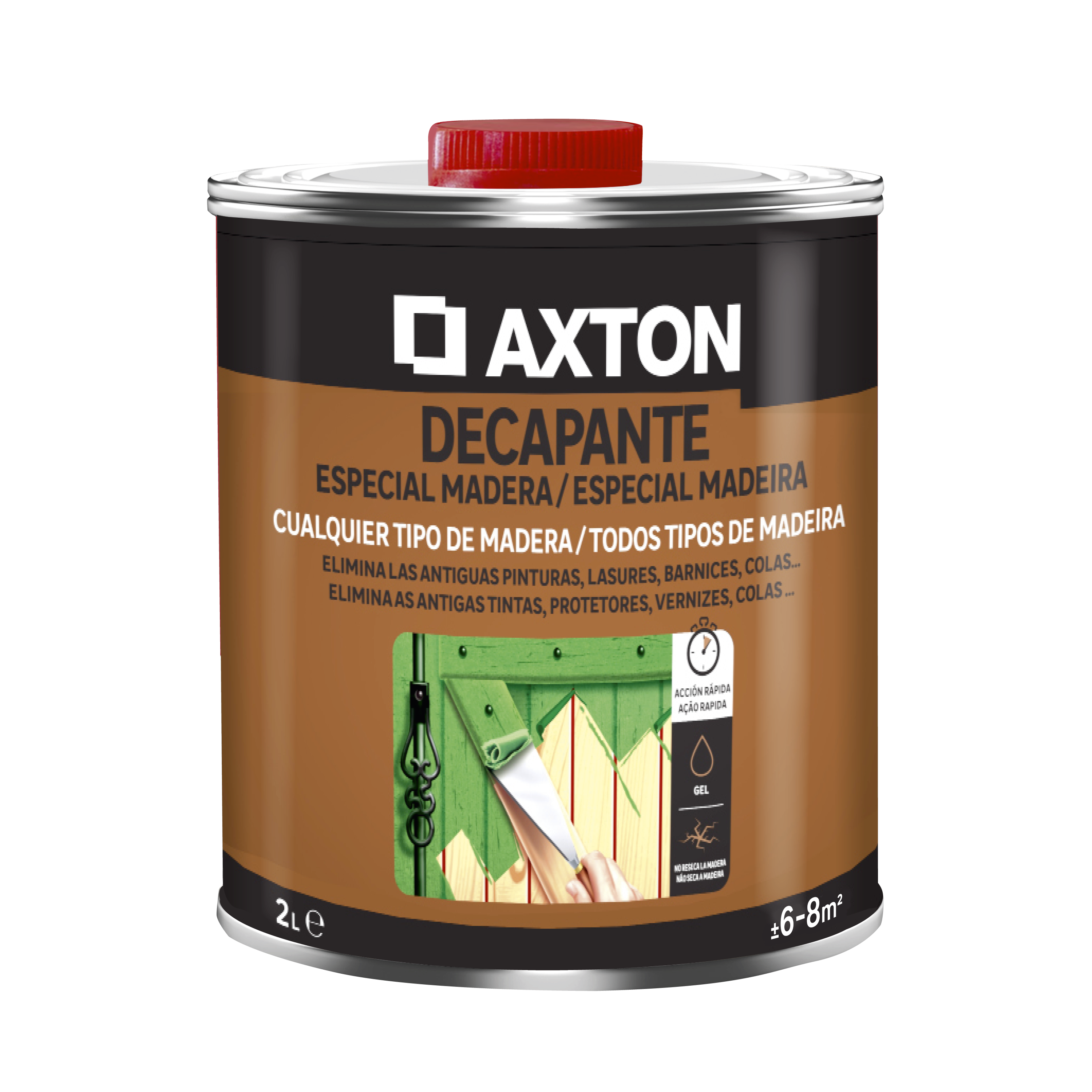 Decapante especial madera AXTON 2l