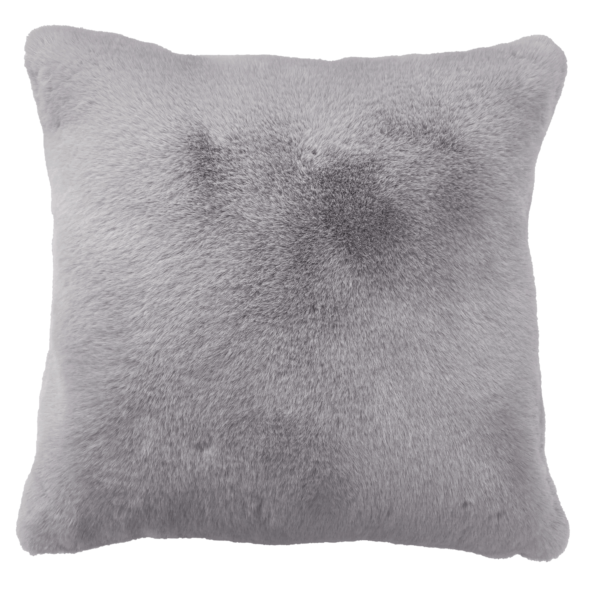 Cojín decorativo inspire swanny poliéster gris granito 45x45cm de la marca Inspire